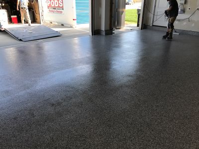 Garage using Slate Stone