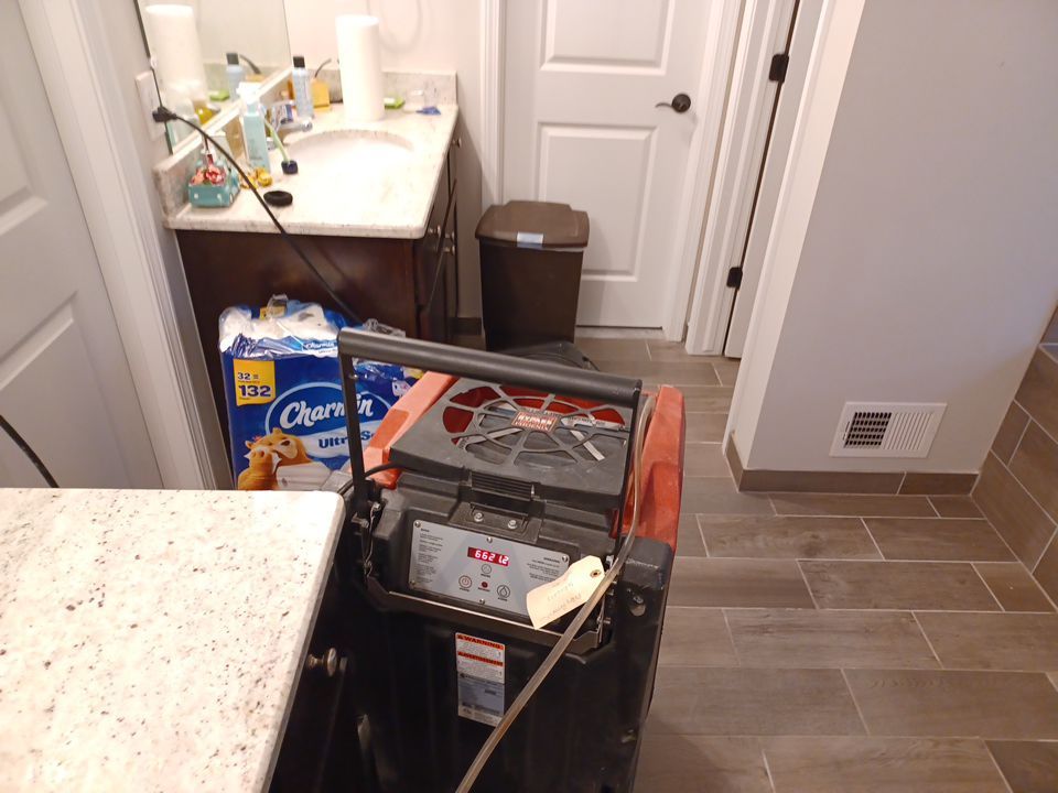 Project in South Lyon by EzDry Water Mitigation & Property Restoration