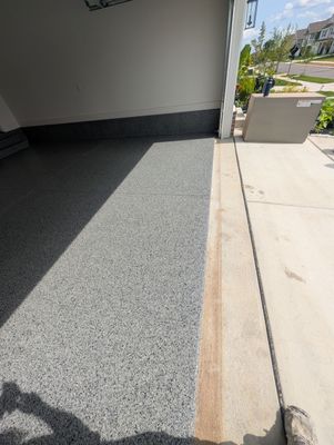 Garage Floor Coating using Nightfall