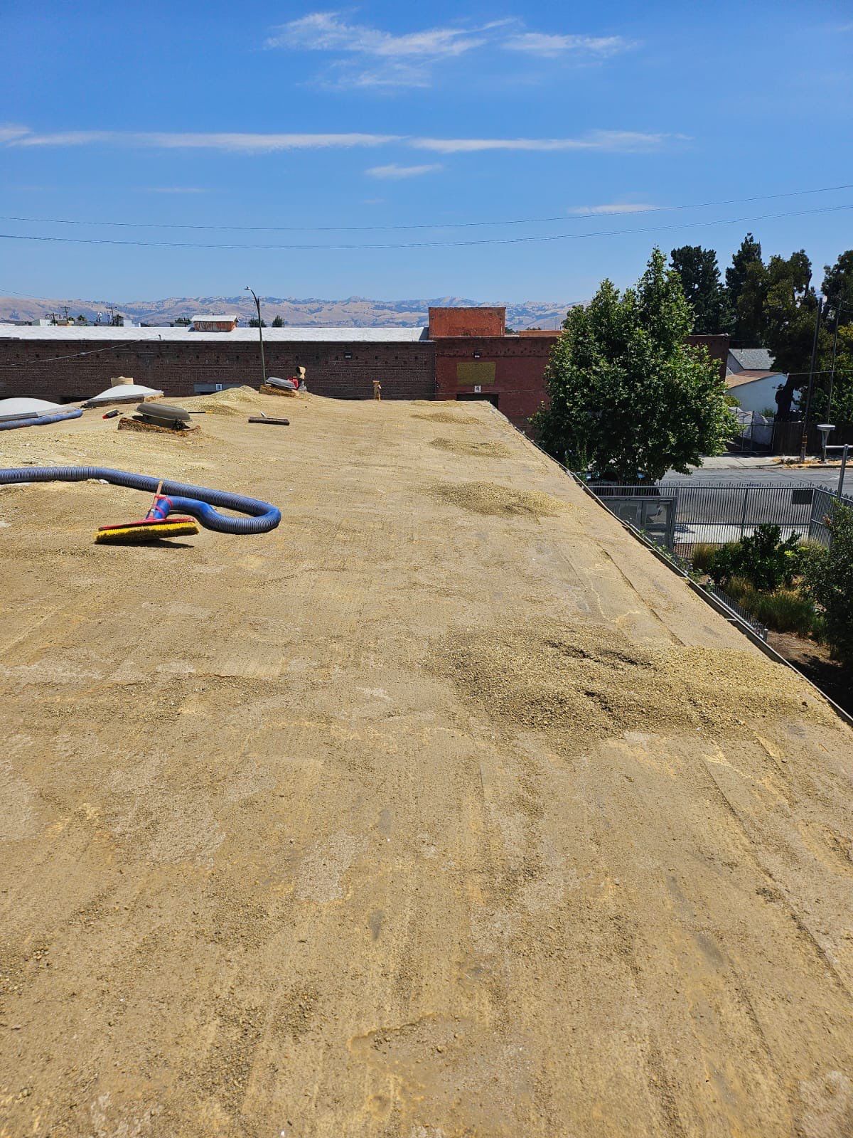Foam Refurbish using Conklin Benchmark/PUMA XL coatings and spray foam by Straight Edge Roofing Inc