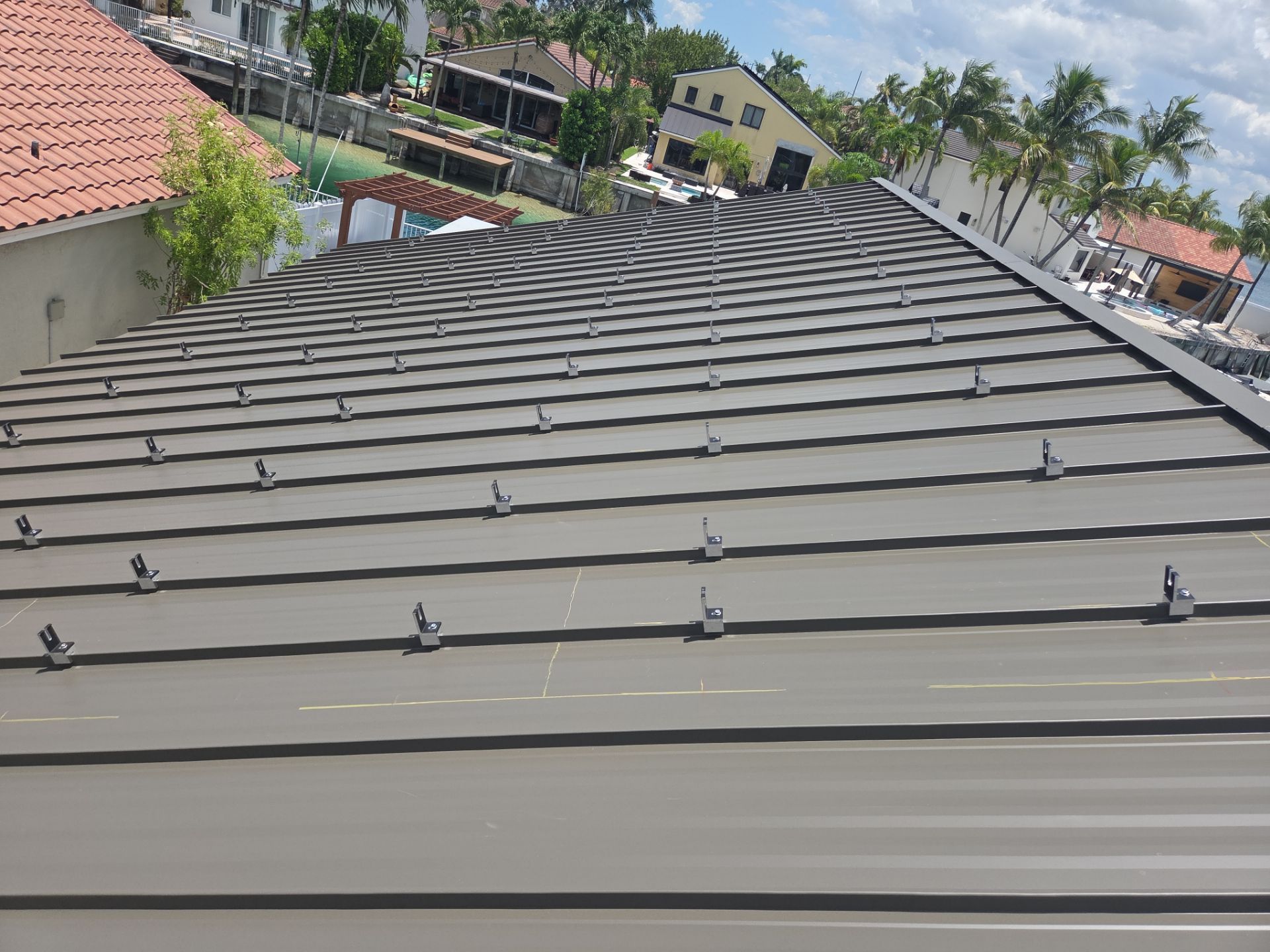 Residential Solar Energy System Installation on Standing Seam Metal Roof by Solar Dynamics, INC