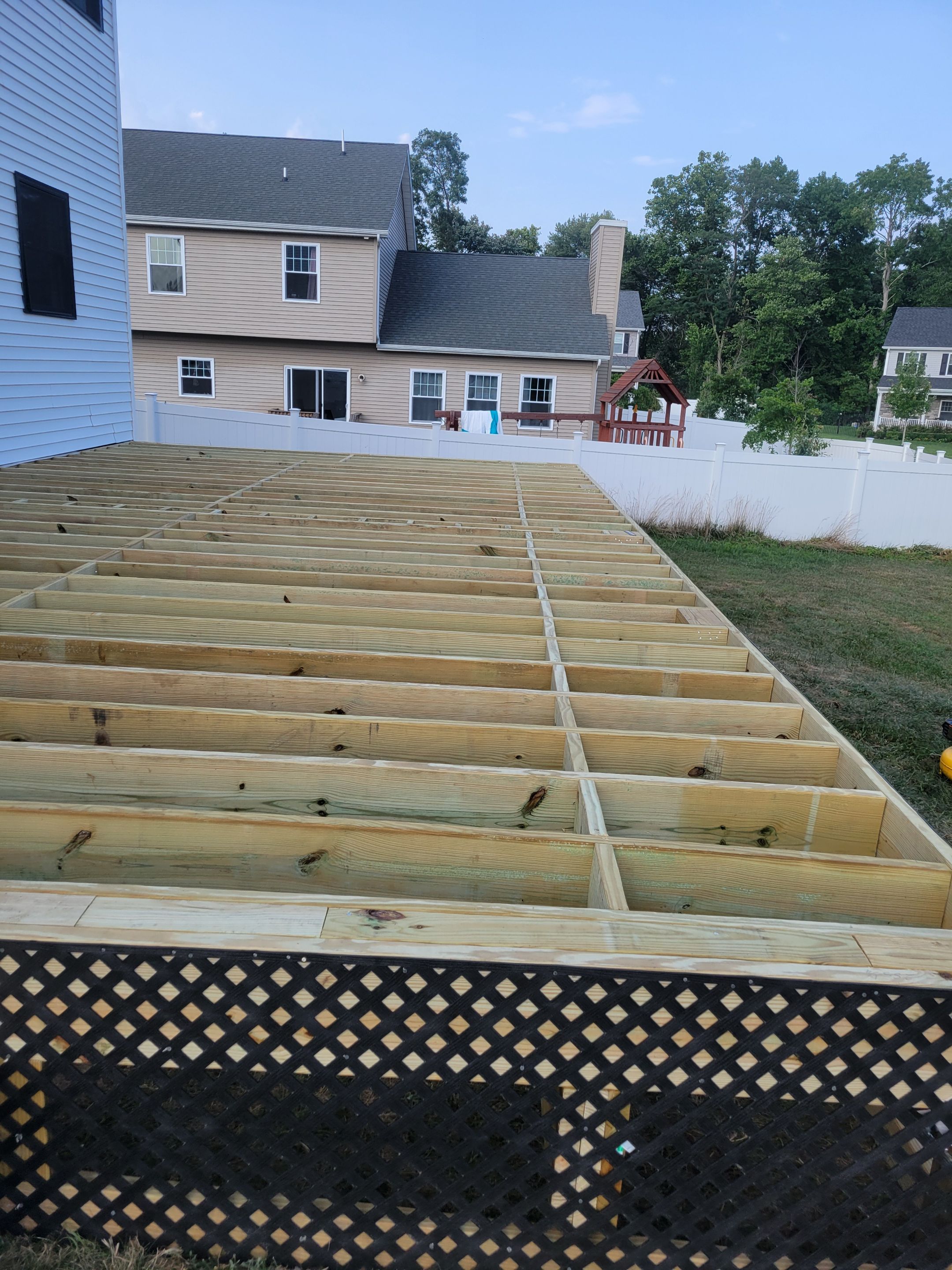 new deck in wall nj by deck guardian
