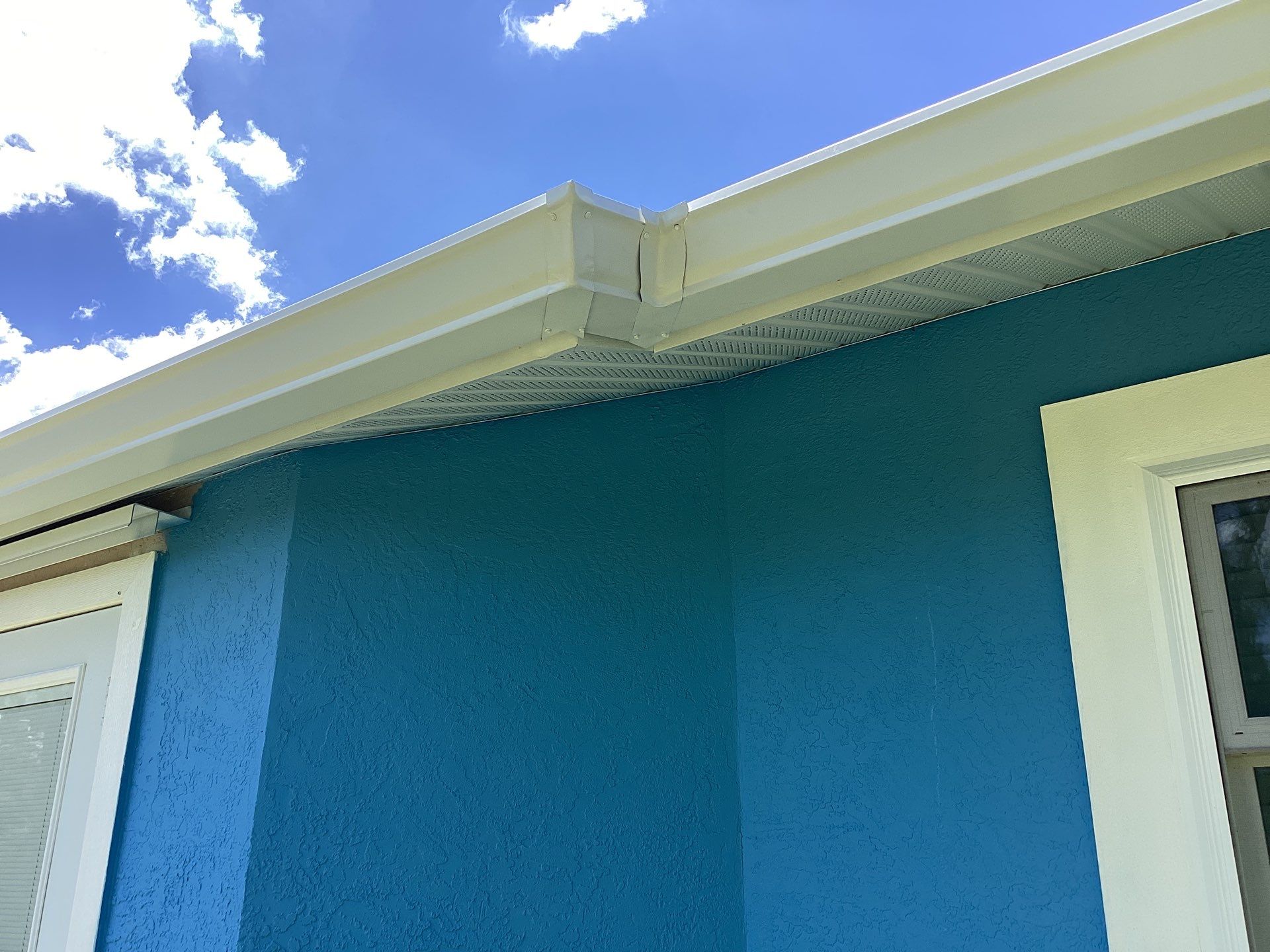 White K-Style Gutters in Fort Myers FL by Gutter Professor by Gutter Professors
