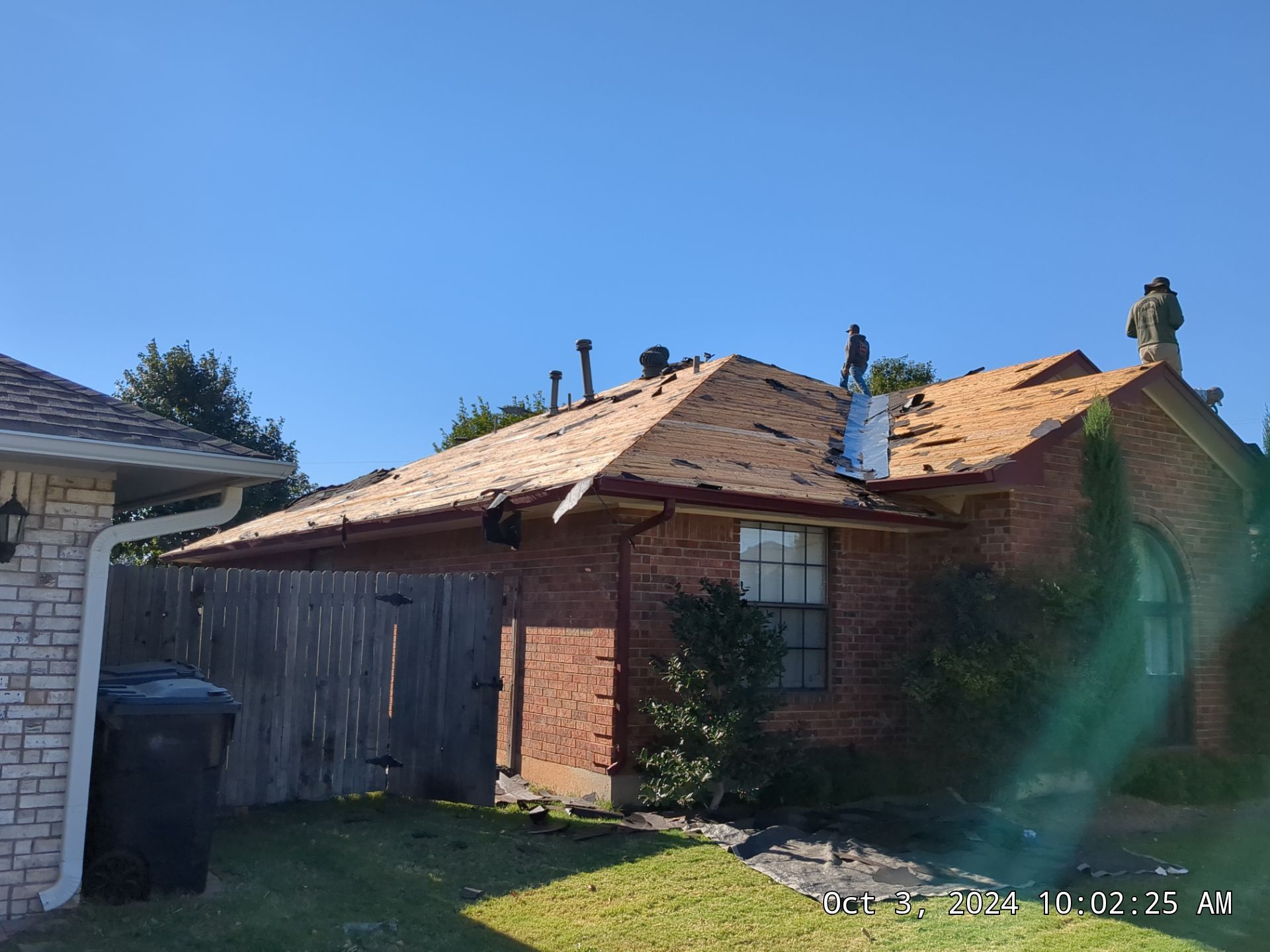 OKC Residential Roofing Installation using Owens Corning by Blackforest Roofing