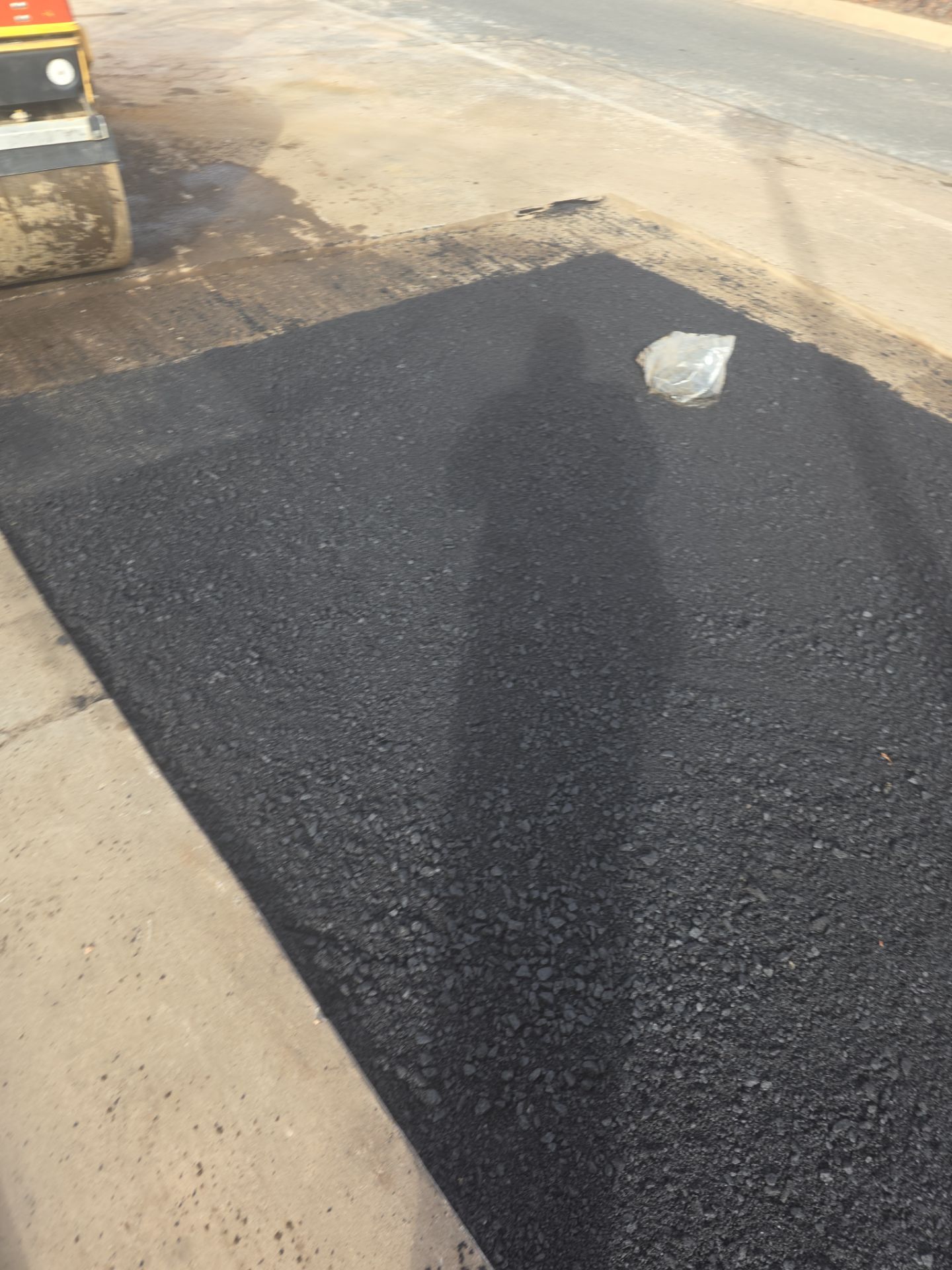Asphalt Patching for underground project Colorado Mills by DMH Site Services