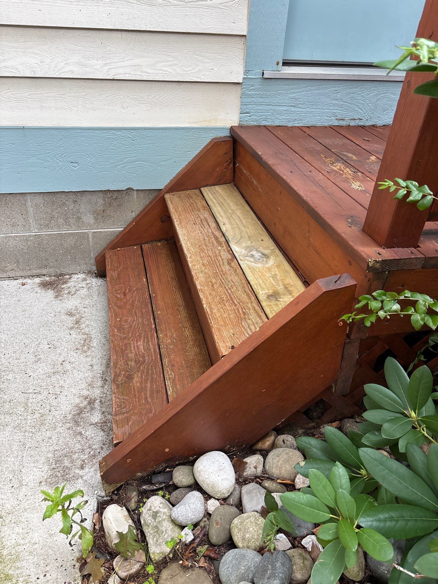 Interior Renovation and Multi-Level Deck Staining in Norton Shores by Gordon Painting
