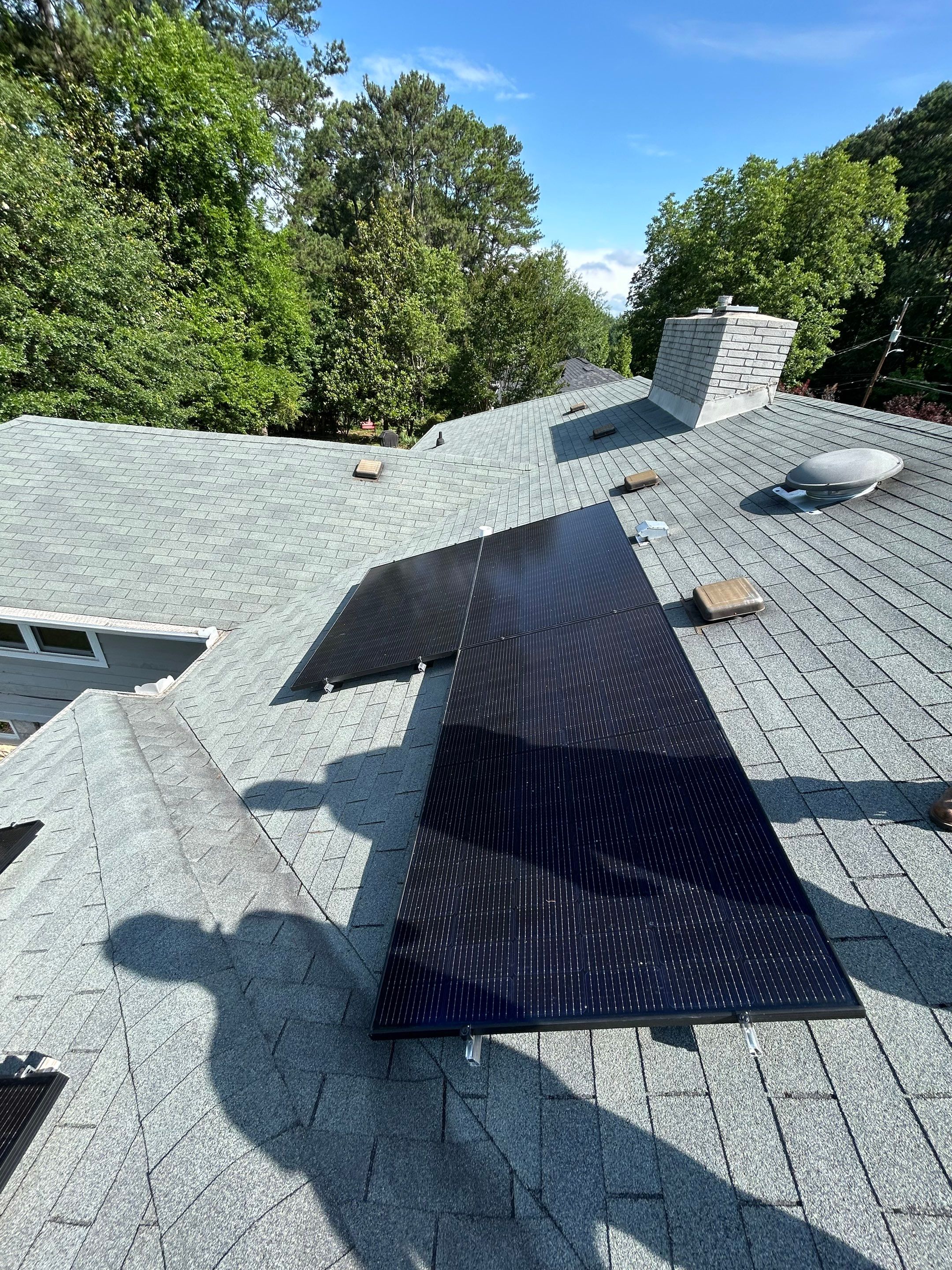 Project in Decatur by Zero Grid Power Solutions