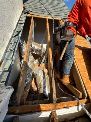 Residential Roofing Repair using Owen's Corning Duration (Lifetime) Shingles