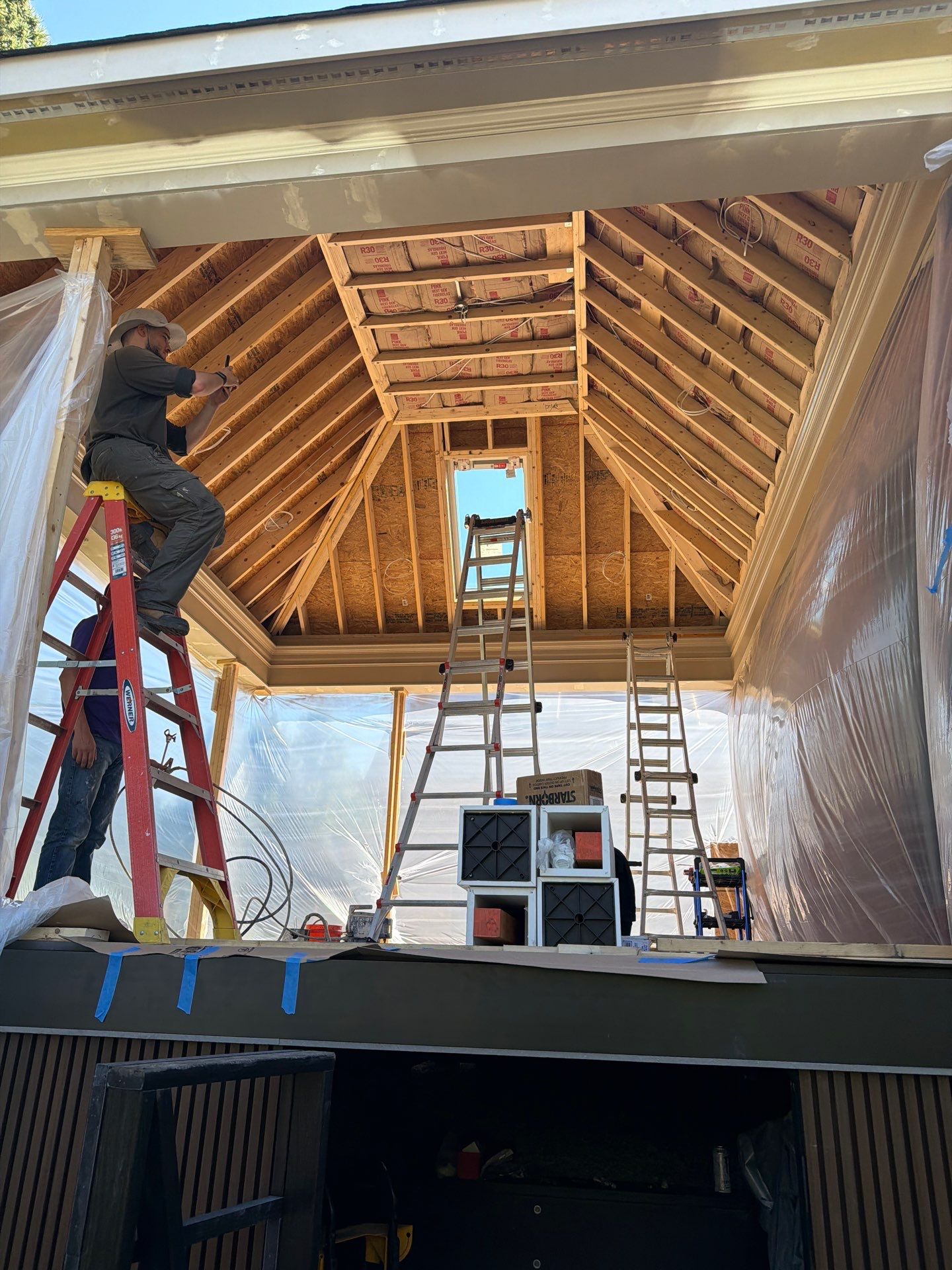 TimberTech Aluminum Deck Installation in Greer by Odio Custom Builders