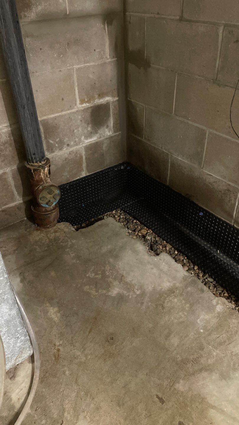 Drainage Board Installation in Shoreview by Waterproofing Northeast