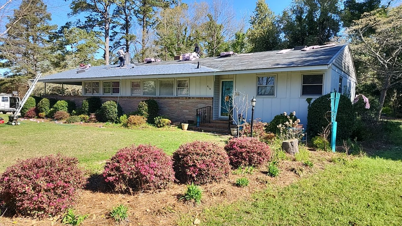 Residential Roofing Installation using Owens Corning Duration-Harbor Blue  by Indigo State Roofing