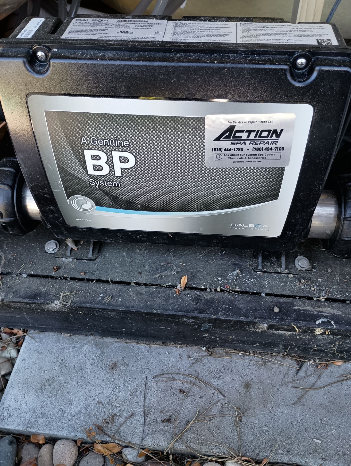 Project in Poway by Action Spa Repair LLC