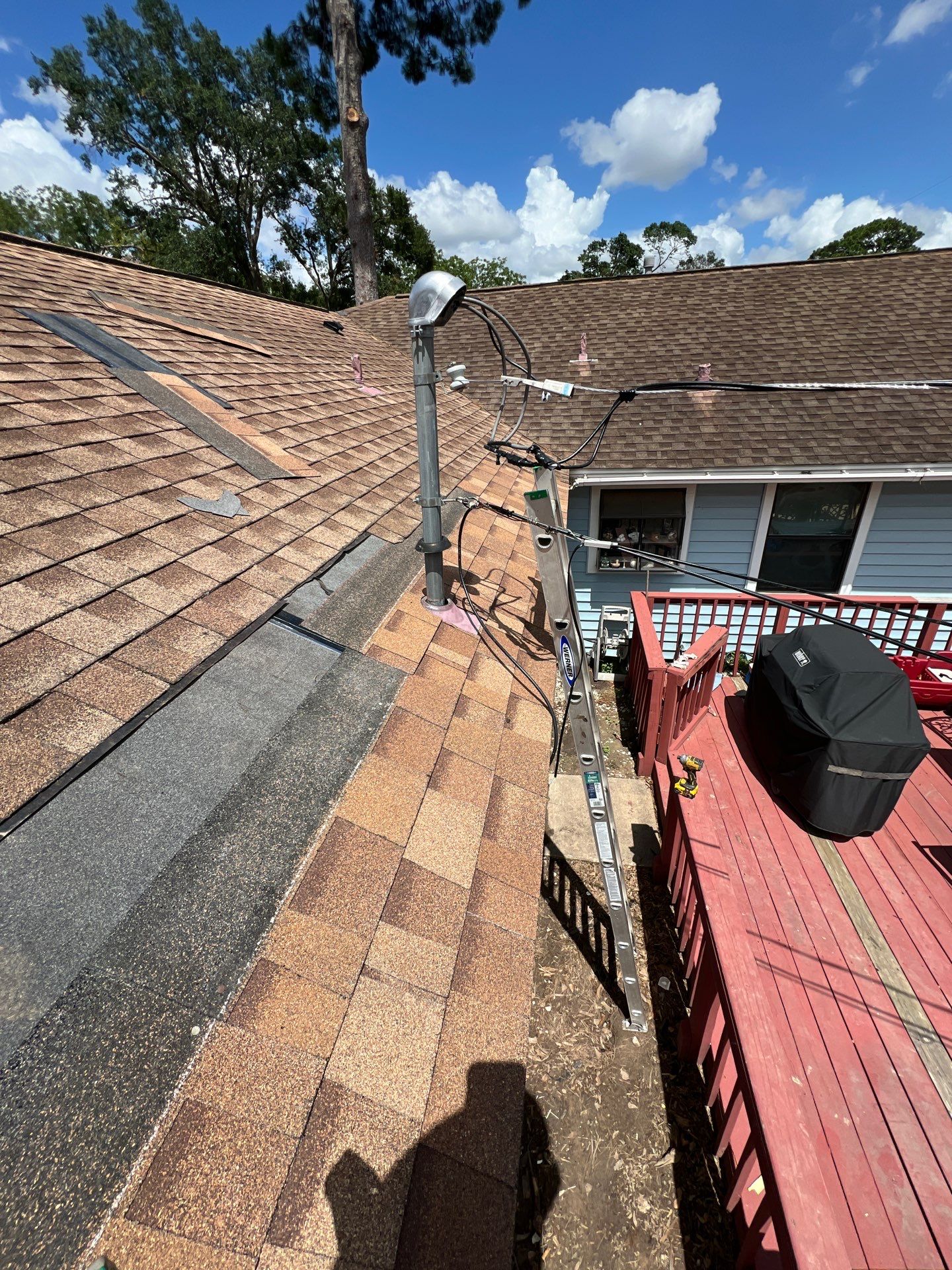 Residential Roofing Repair using Owen's Corning Duration (Lifetime) Shingles by Roof Repair Company