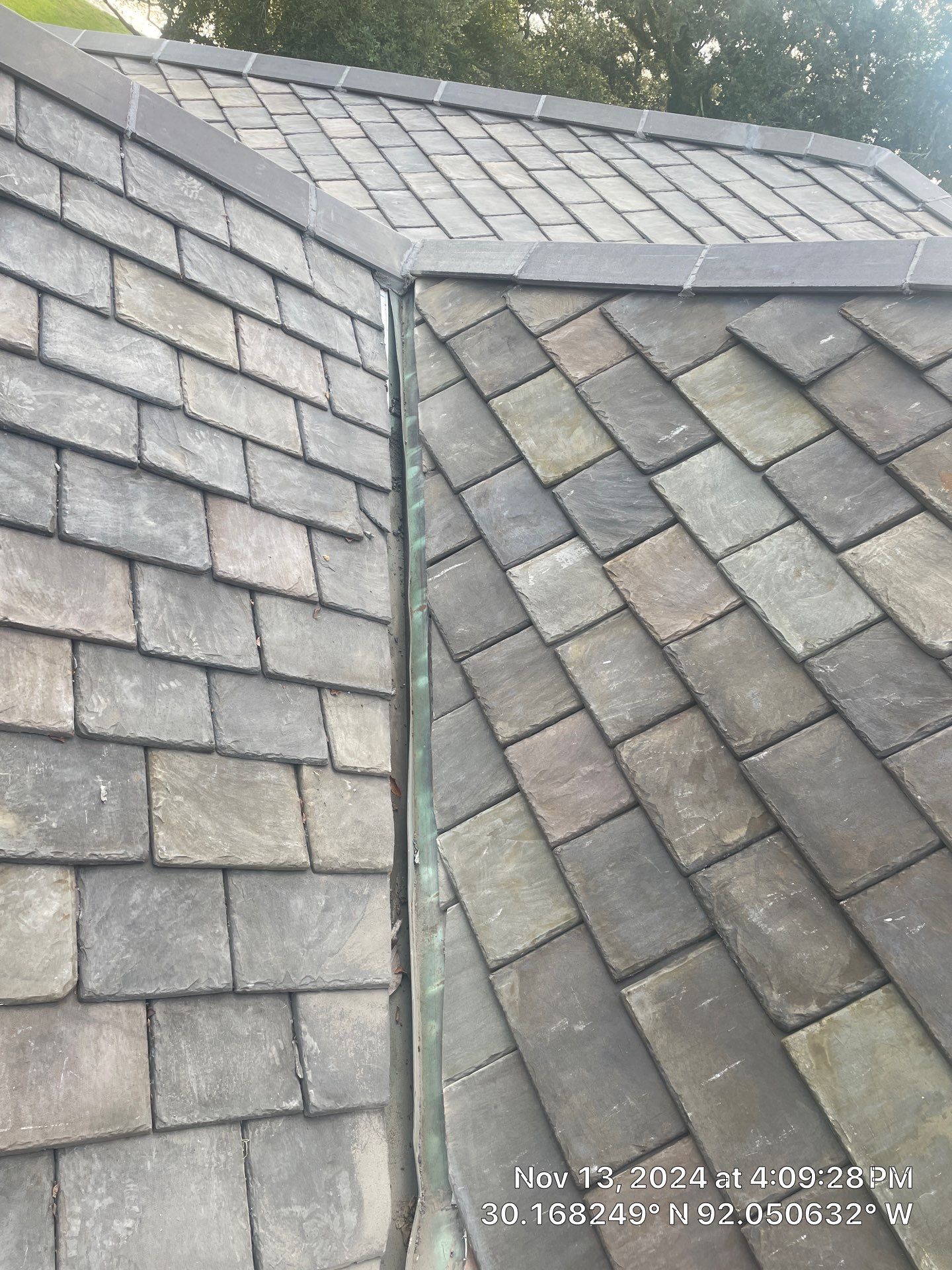 Slate Install on an A Hays Town Home by Ahm Construction LLC