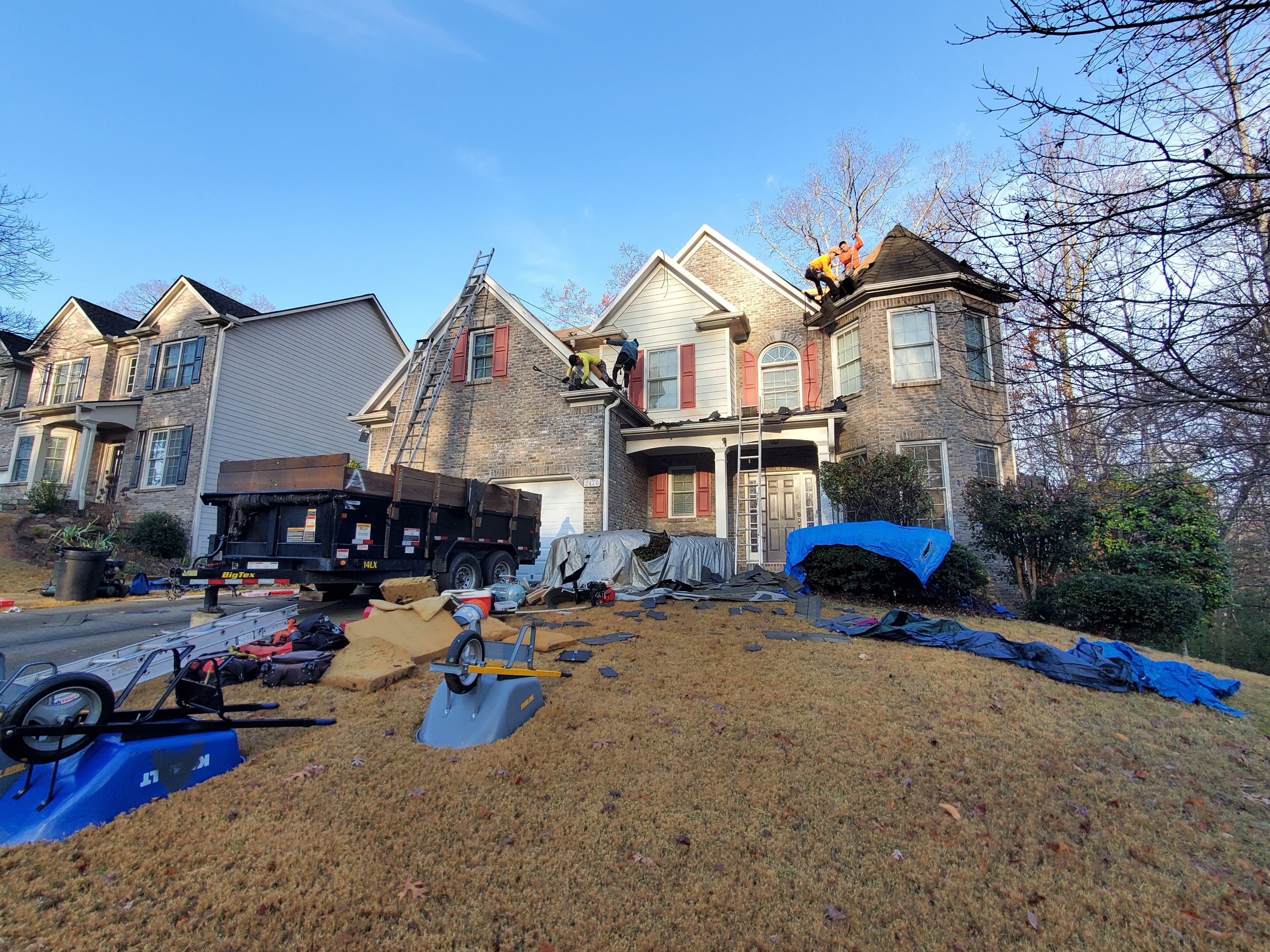 Residential Roofing Installation using Owens Corning by Inspector Roofing and Restoration
