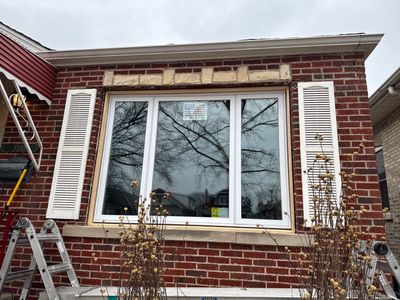Picture window replacement using Lang Exterior Windows
