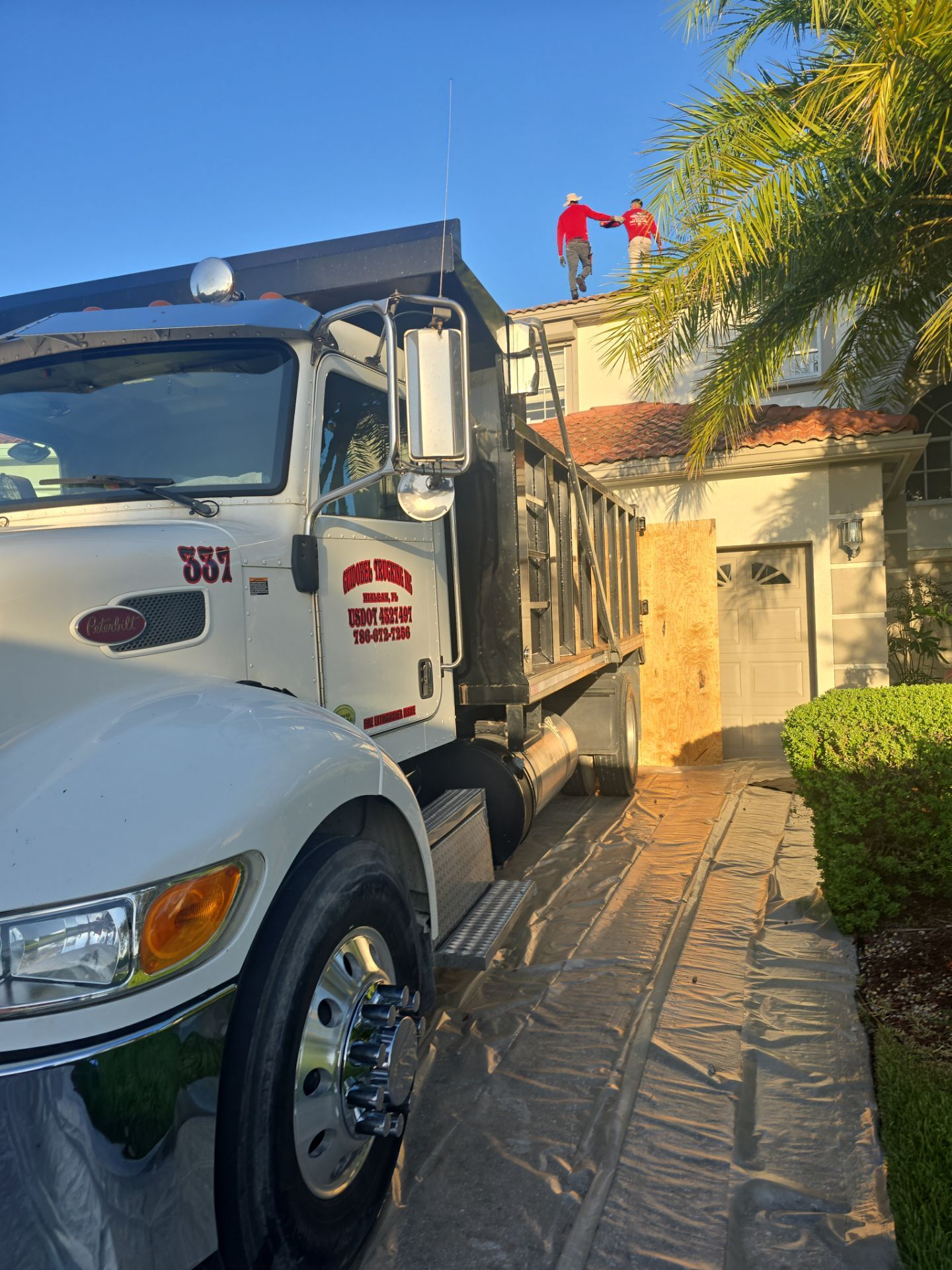 Tile Reroof in Boca Raton by Roofing Recovery
