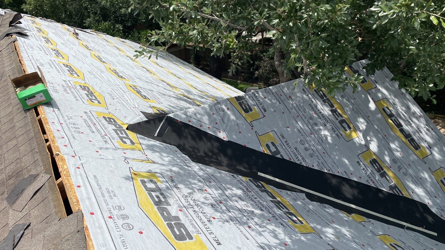 Roof replacement by Oakwood Roofing and Construction, LLC