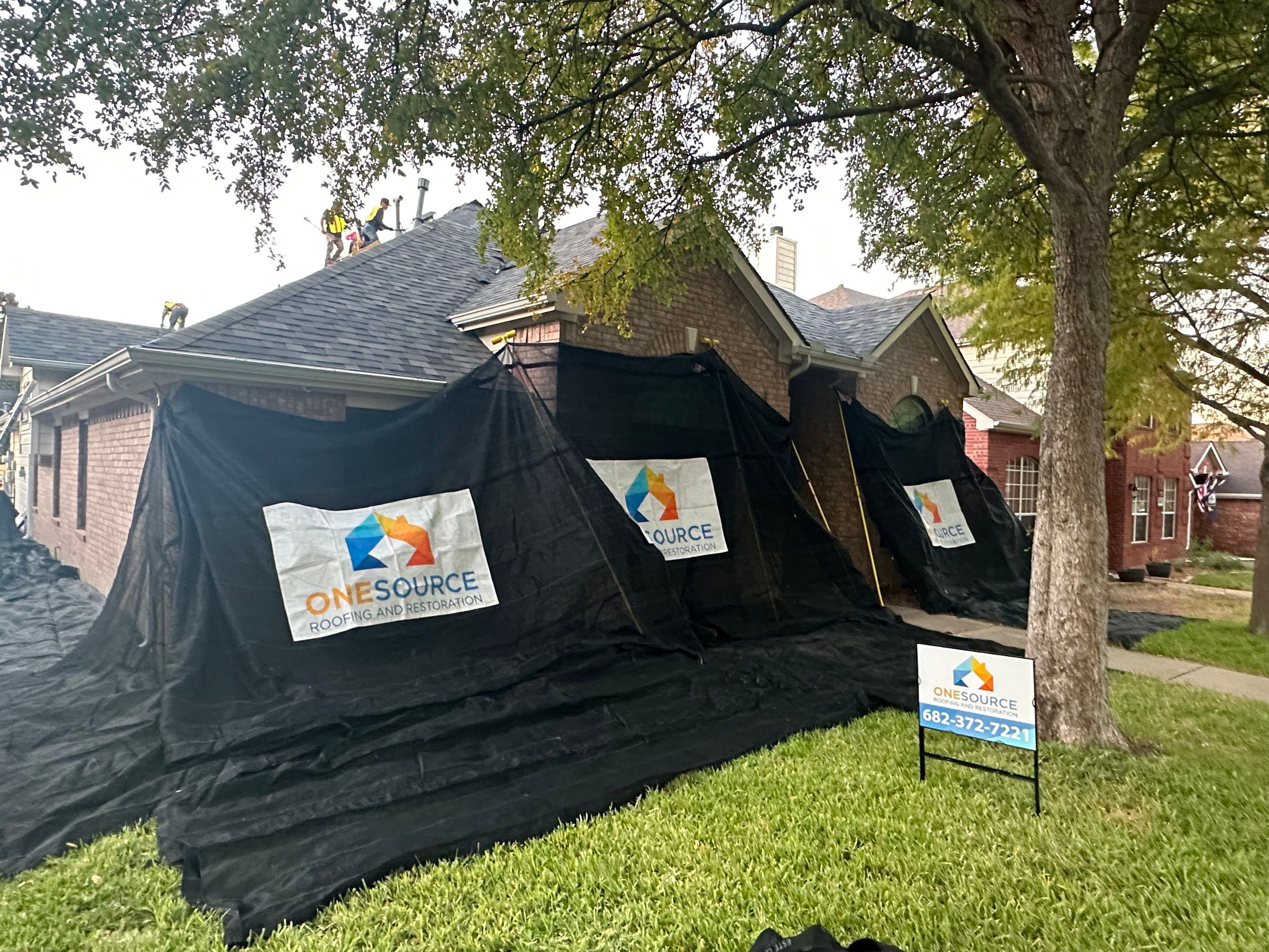 Residential Roofing Installation using Malarkey Vista Storm Grey by OneSource Roofing and Restoration