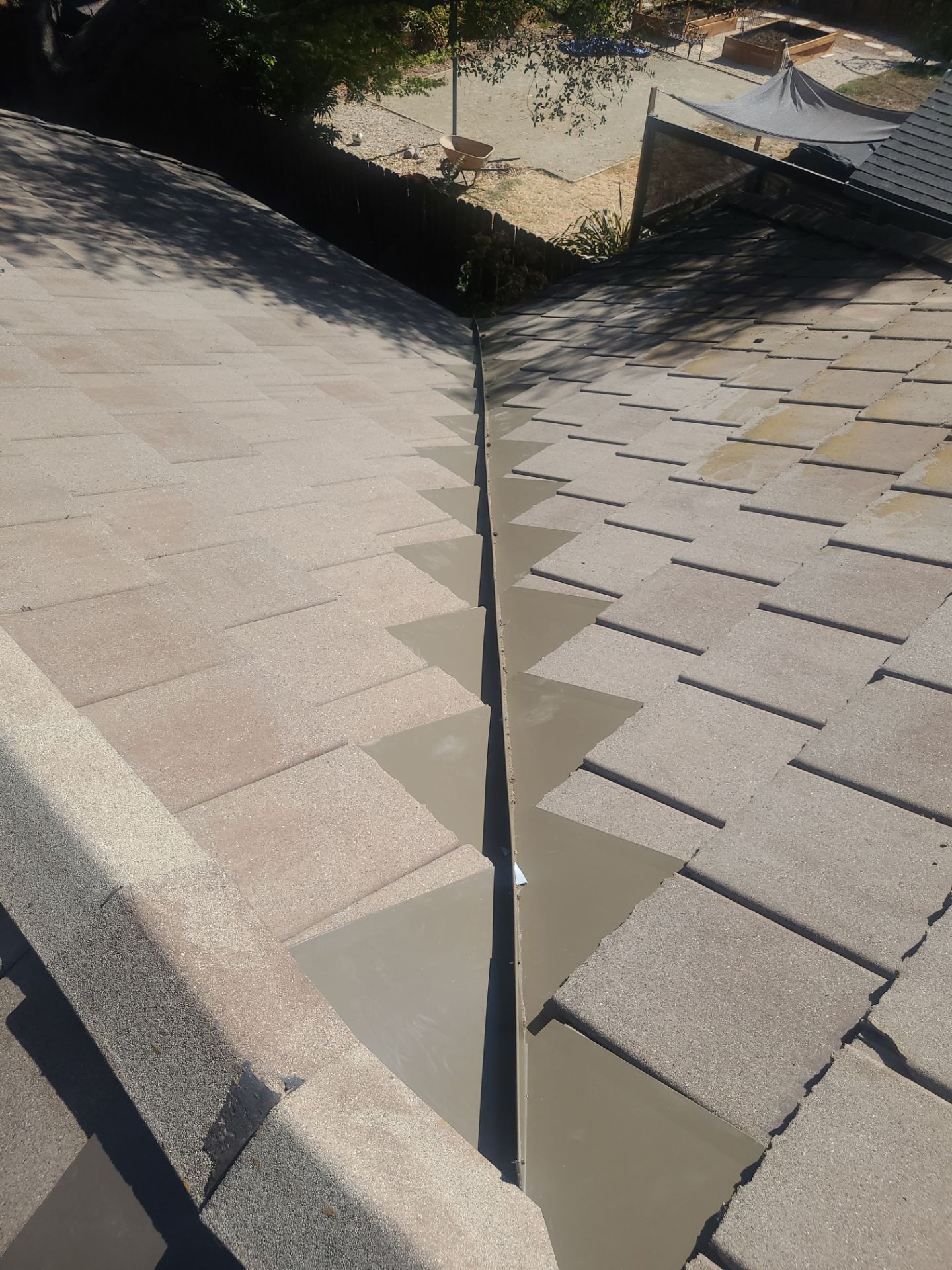 Roof Restore using Valley Armor and Tile Roof Cleaning by Byers Enterprises 