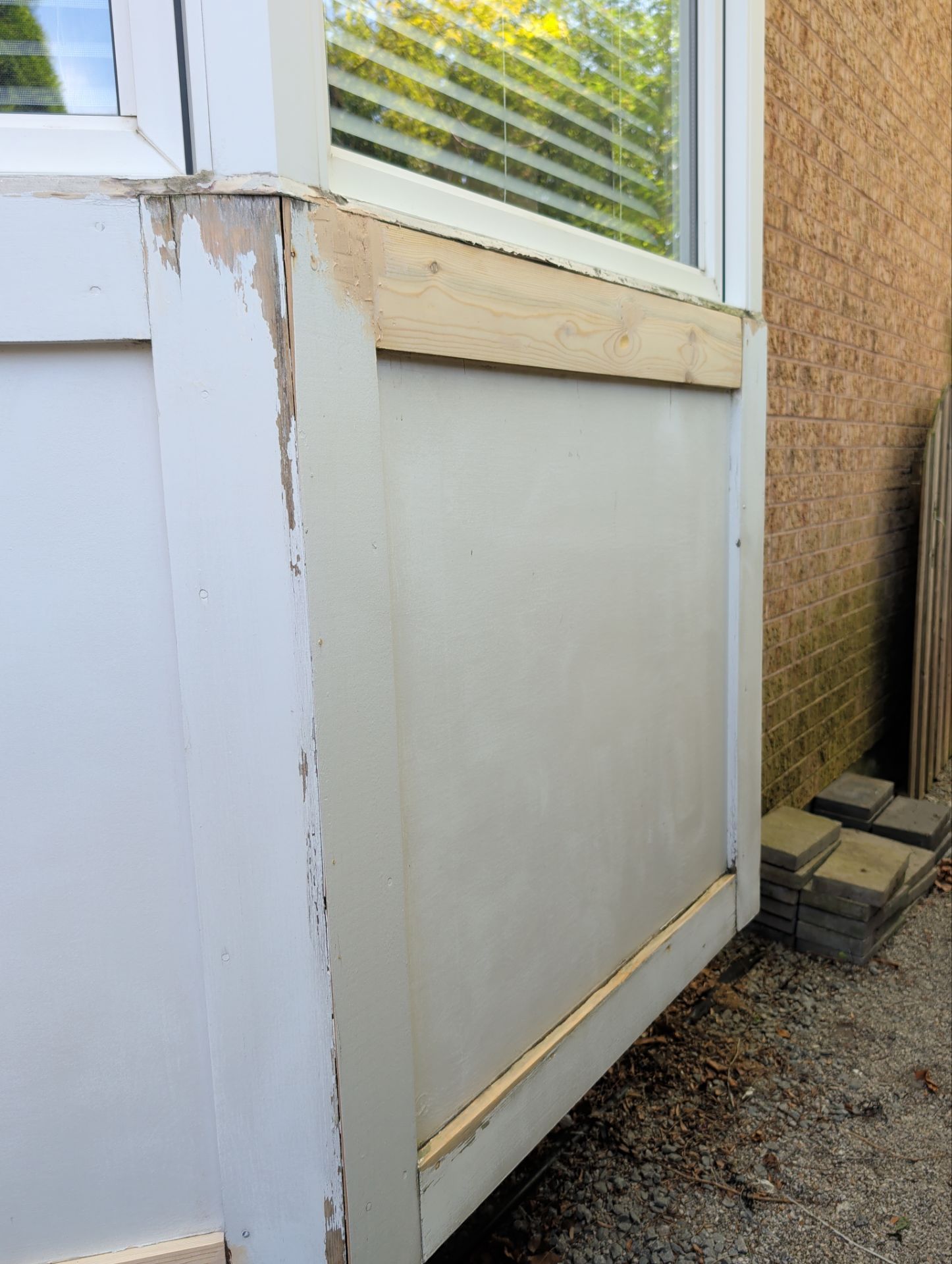 Vaughan Exterior Wood Rot Repair and Window Trim Painting Project by GTA HOME PAINTING