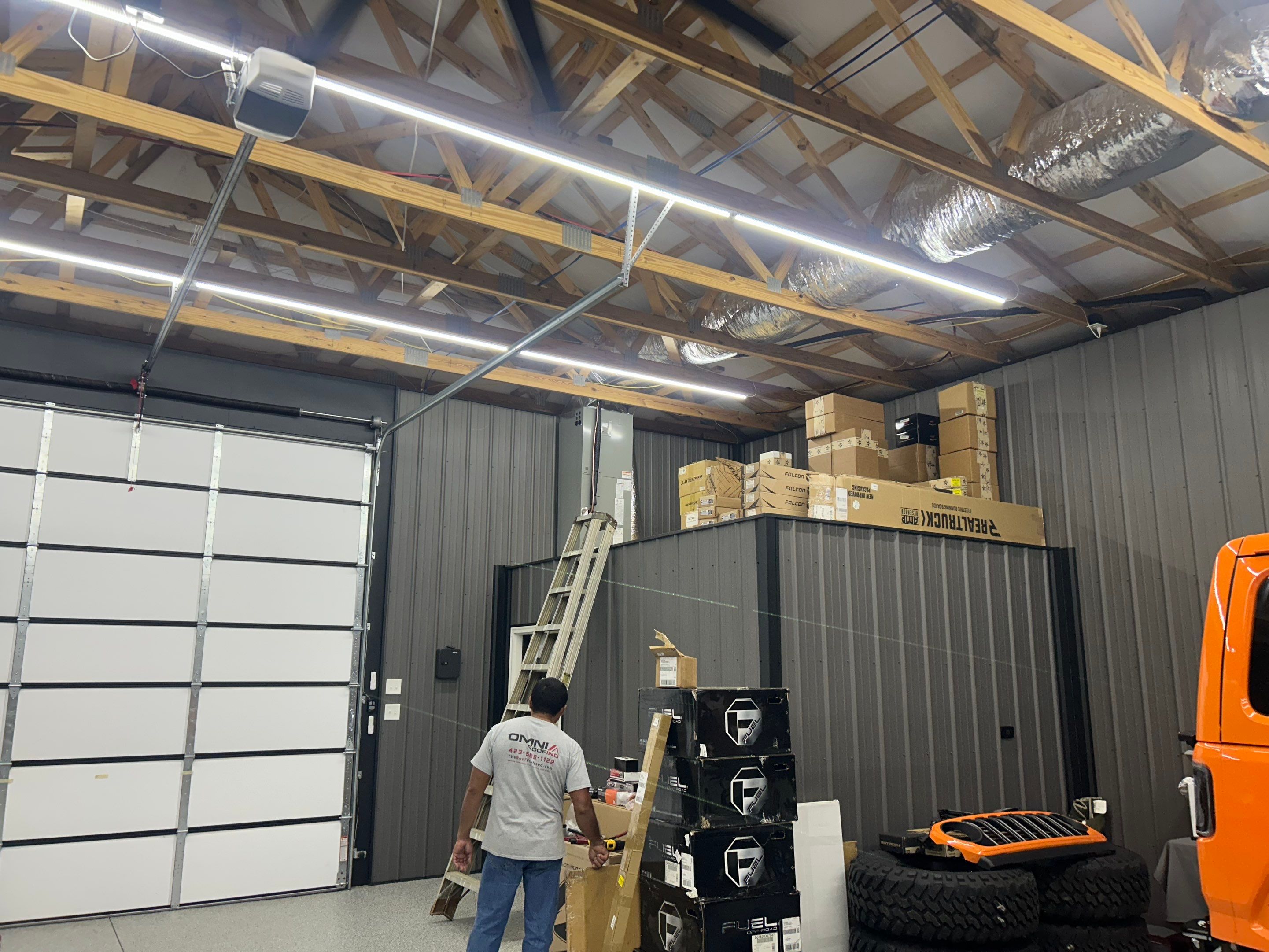 Gibbs Garage by Omnia Roofing