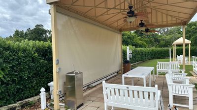 Retractable Sun & Bug Screen