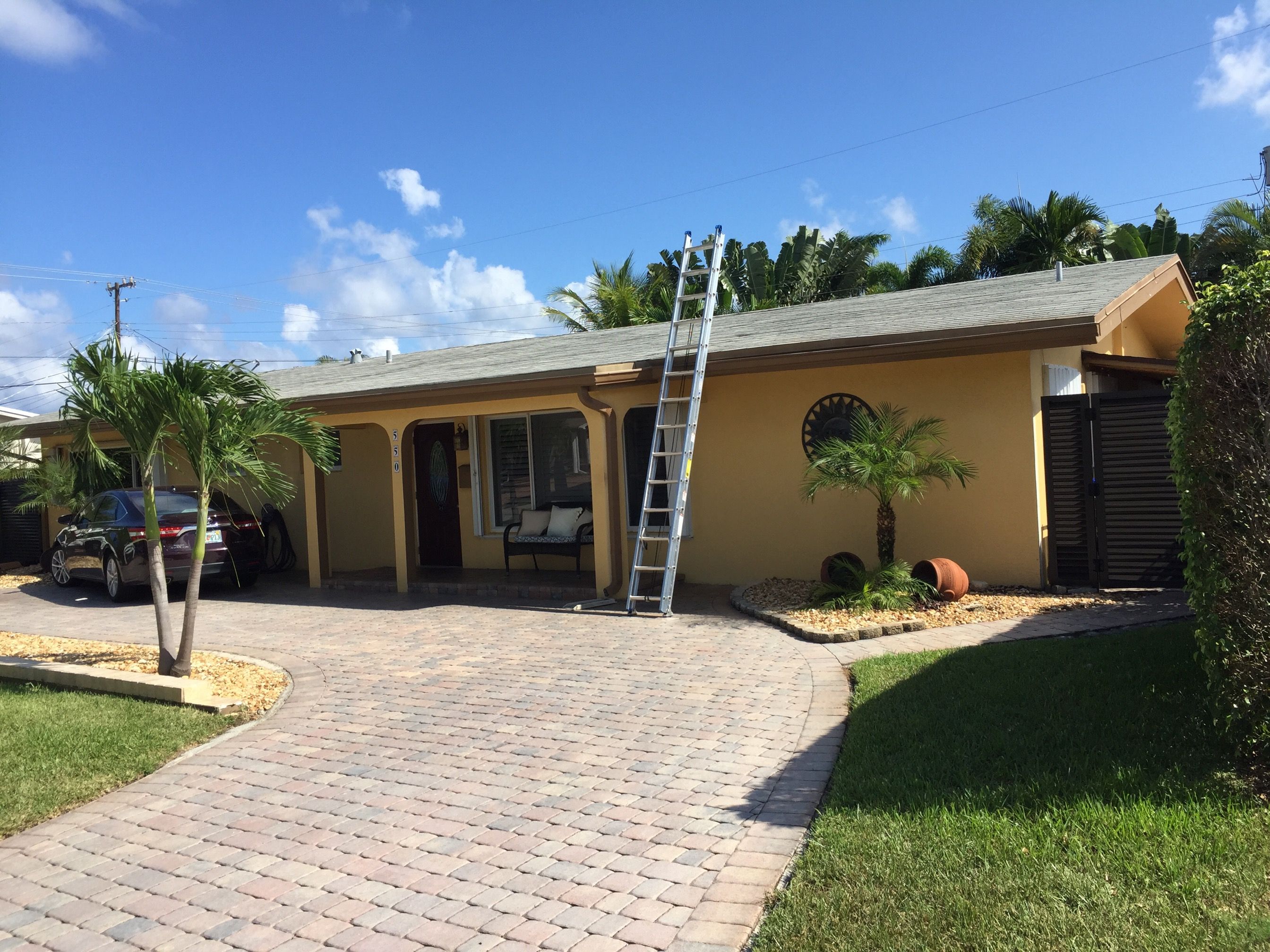 Residential Roofing Installation using 1" Nail strip metal roof by BLUES BROTHERS ROOFING