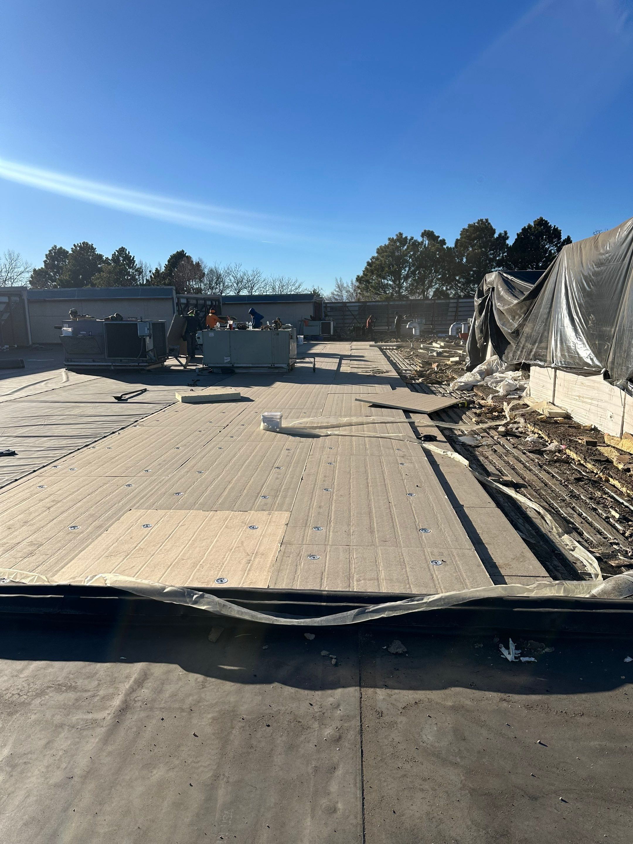 Commercial EPDM Re-Roof From Rhino Roofing LLC by Rhino Roofing LLC