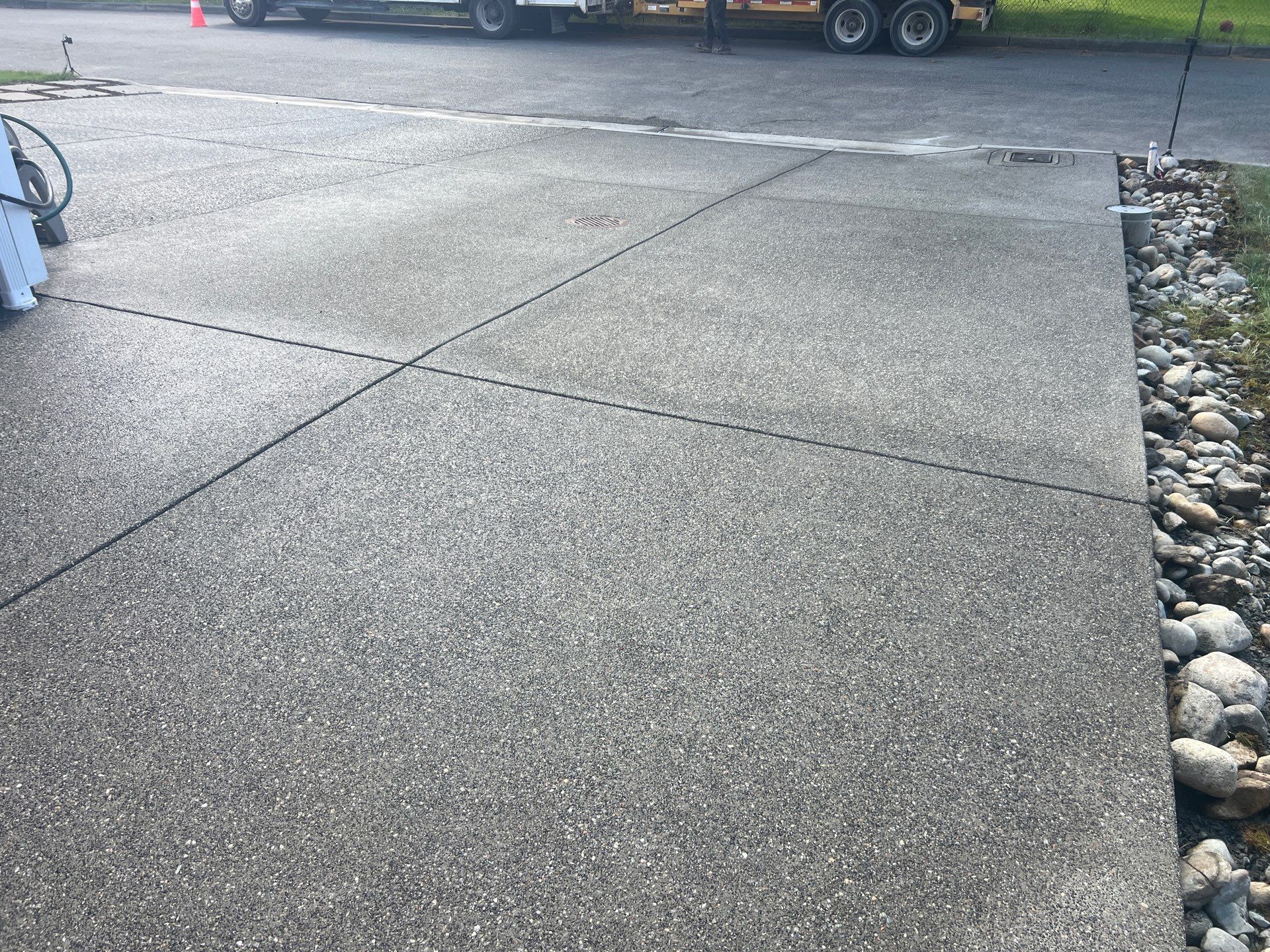 Pressure-Washed Driveway Cleaning | Everett  by Jireh Asphalt & Concrete Inc 