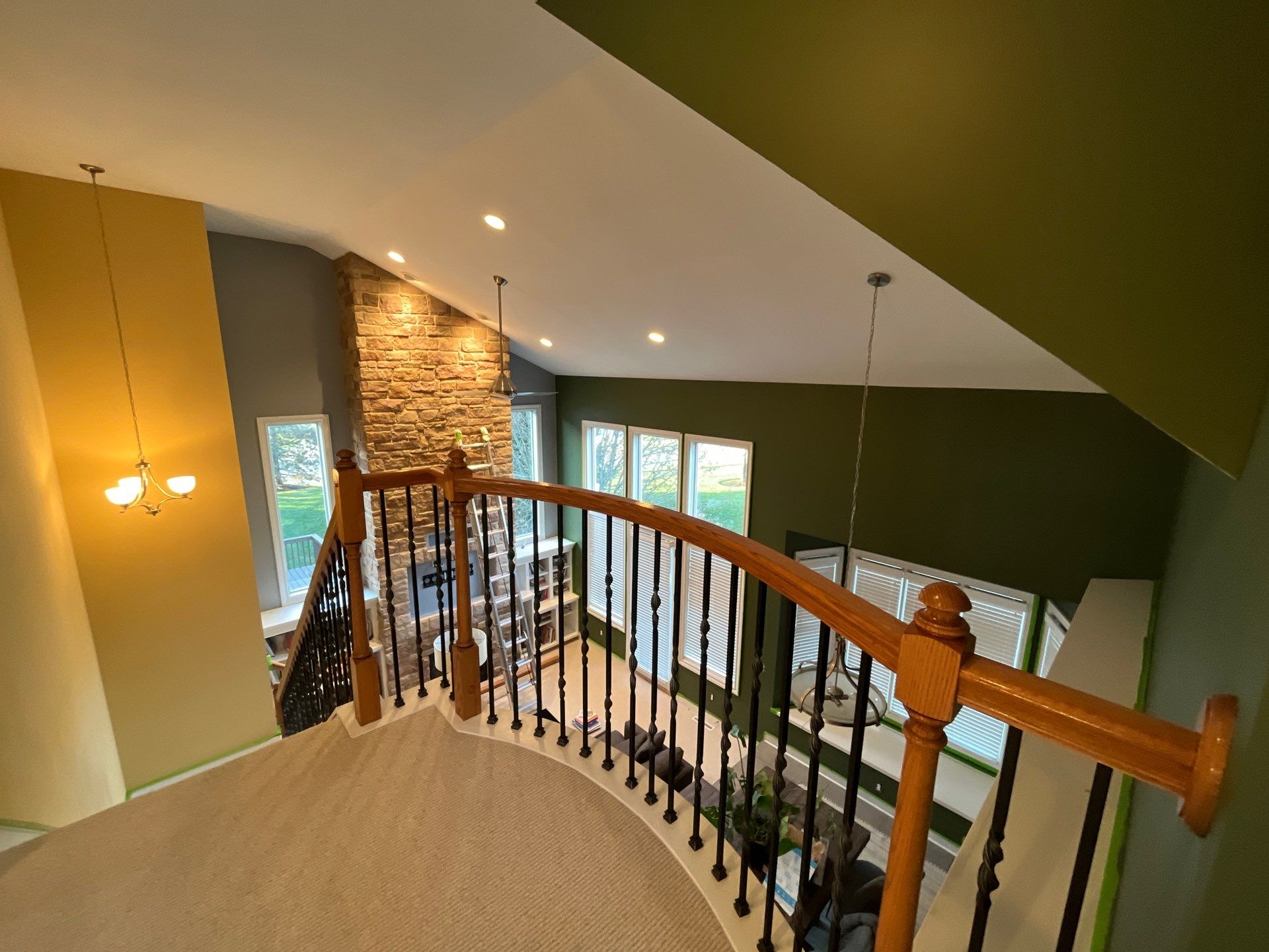 Orange Town Home by Best Buy Painting 