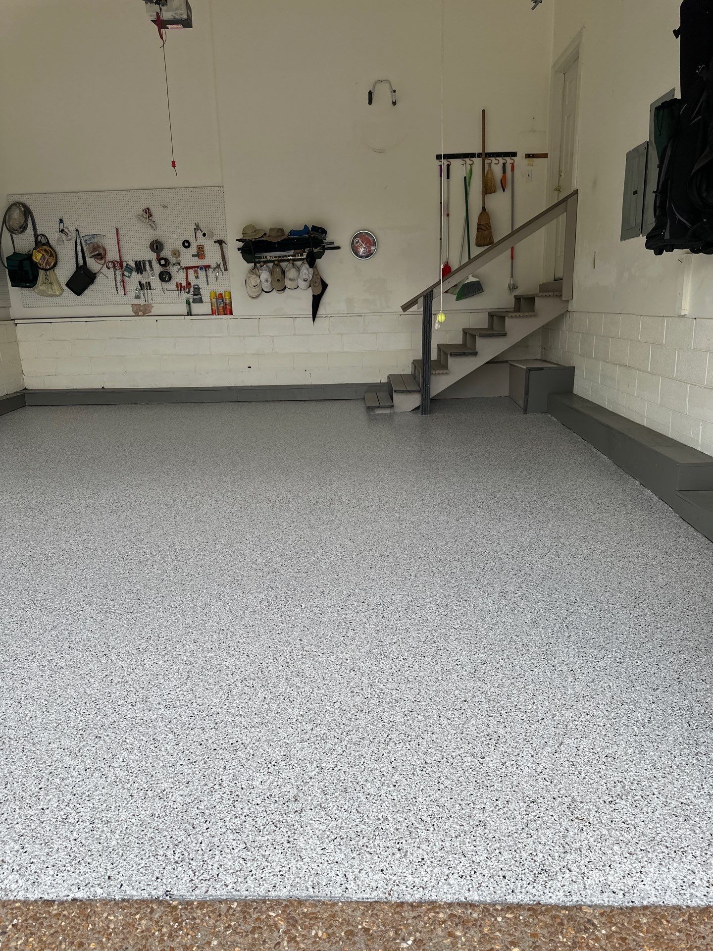 Garage Floor Coating using Coyote by My Garage Floor Guys