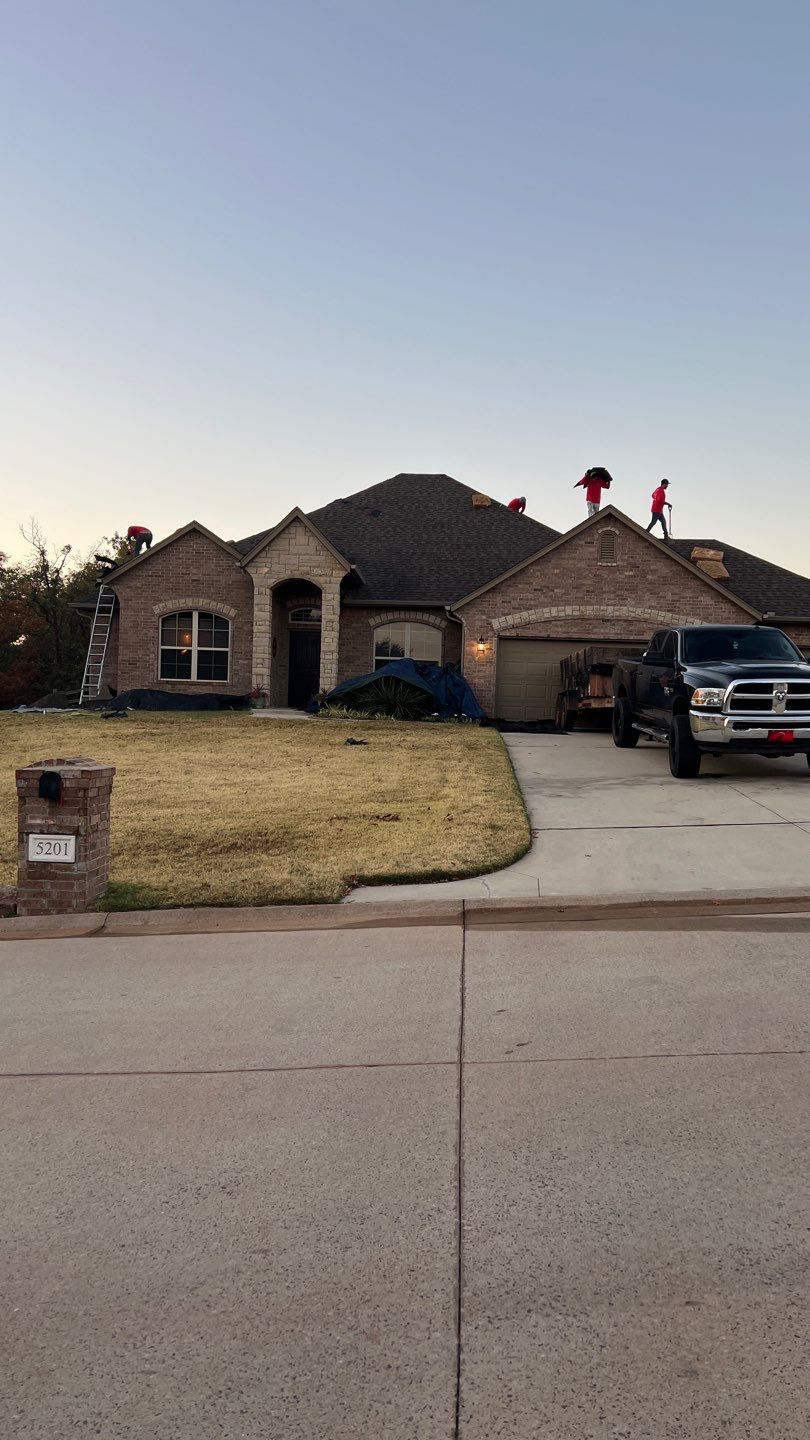 Residential Roofing Installation using GAF Natural Shadow  by A & H Roofing and Contracting