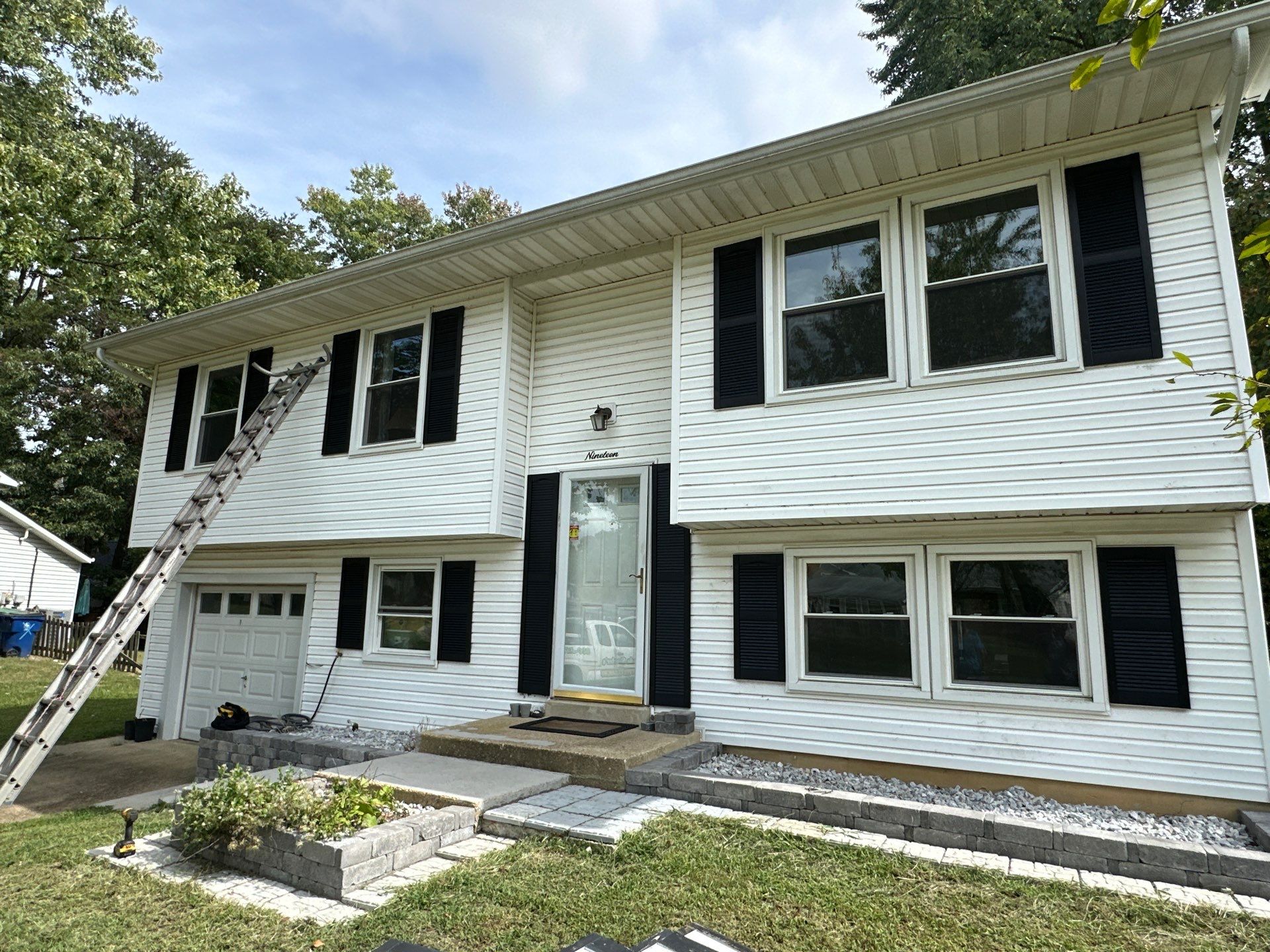 Shutters using Mid America Louvered by ExteriorPros