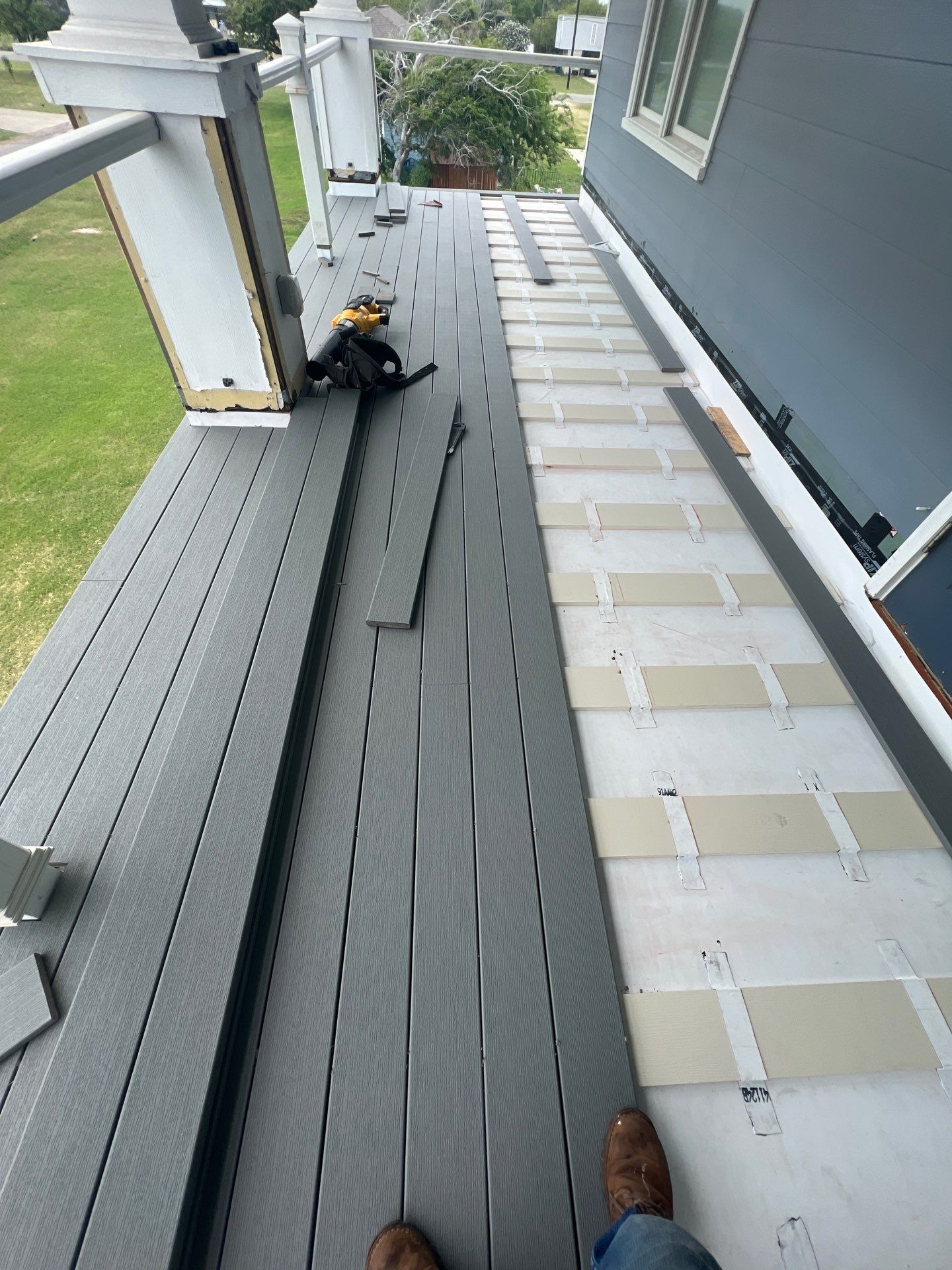 Portland Shore Porch Build by Bayfront Roofing and Construction