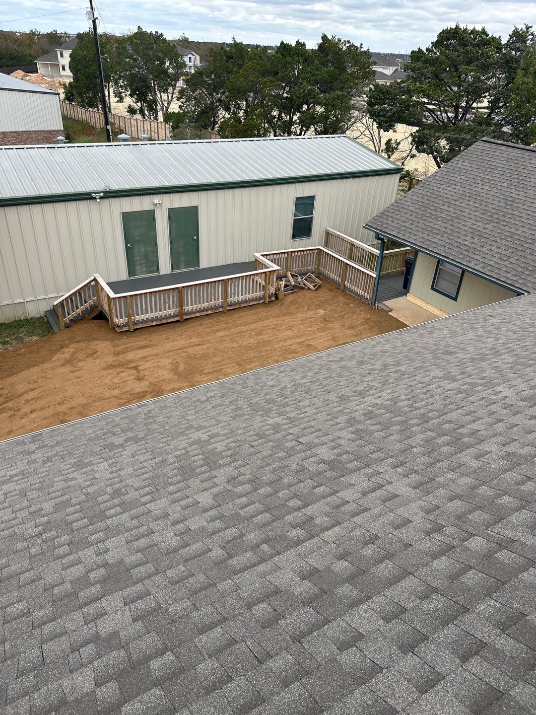 Commercial Roof Replacement using GAF shingles by Elite Roofing LLC
