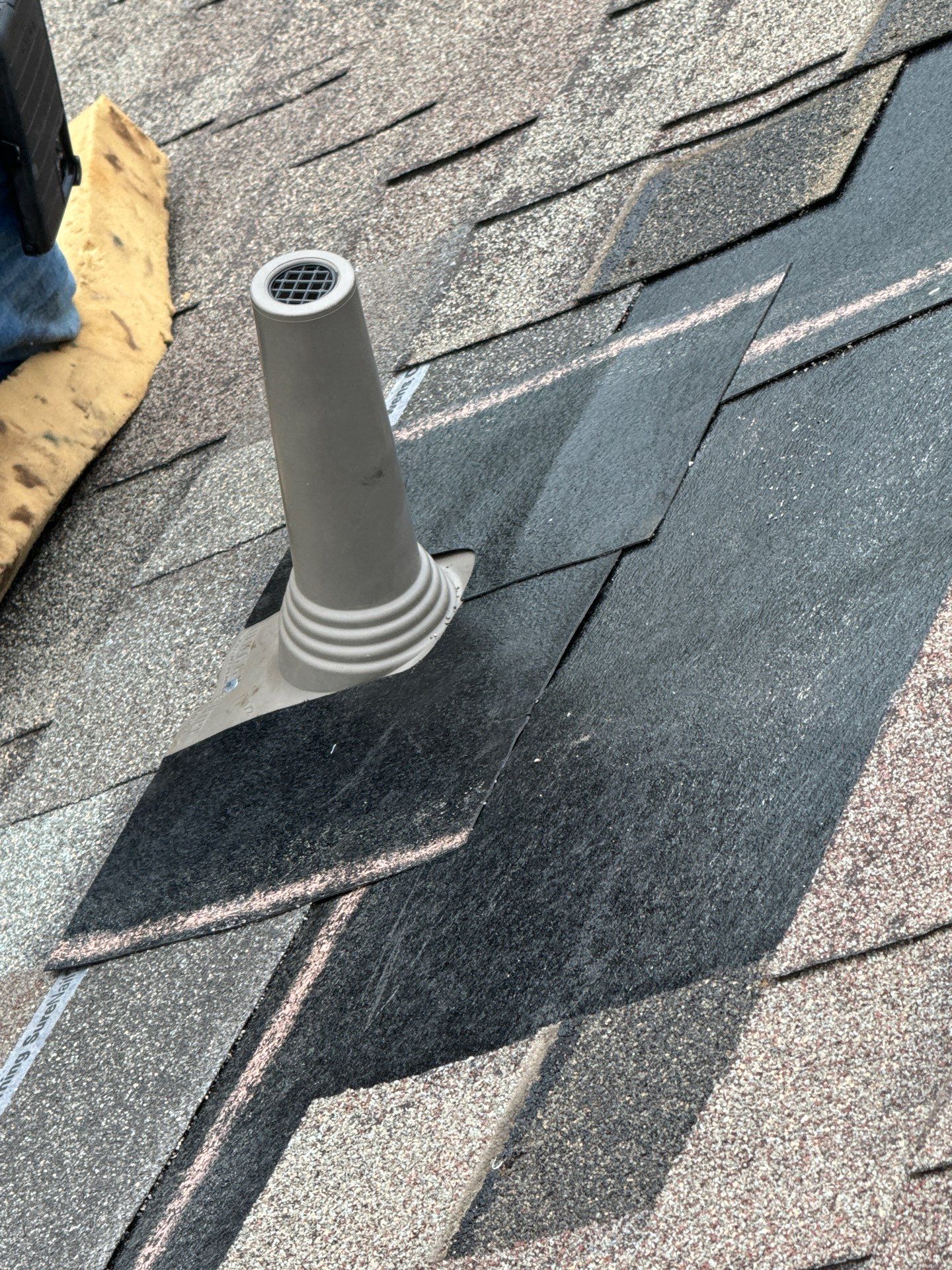 Hail Damage using Owen's Corning Duration (Lifetime) Shingles by Roof Repair Company