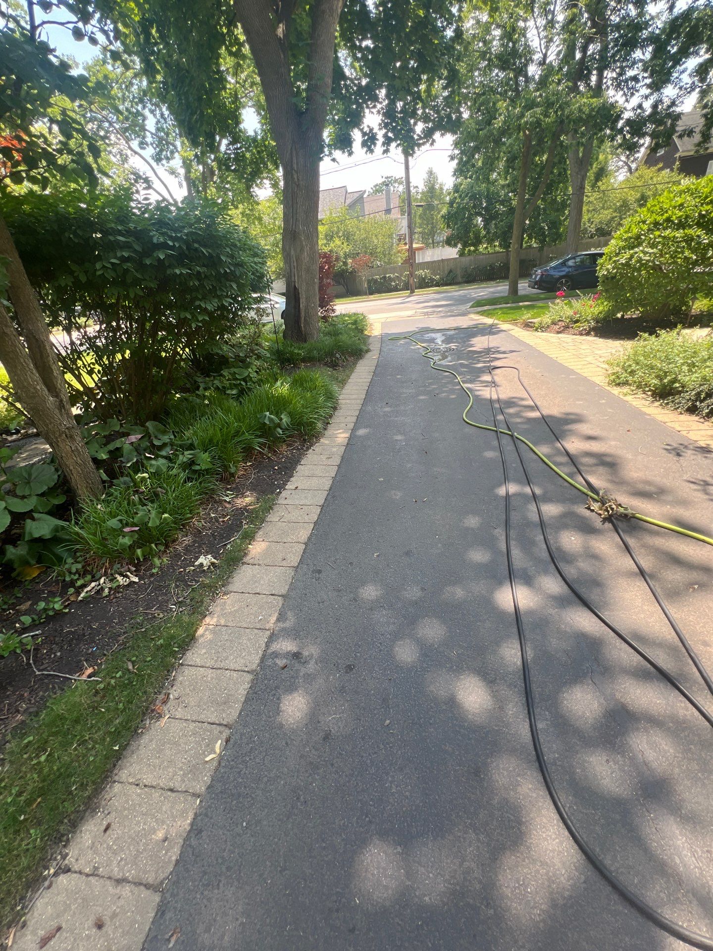 Brick paver clean, sand and seal.  using surebond SB-8700 by Northern Power Washing LLC.