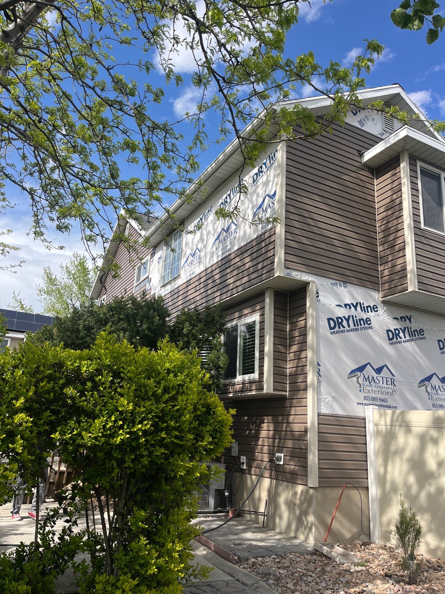 Project in Orem by Master Rain Gutters.