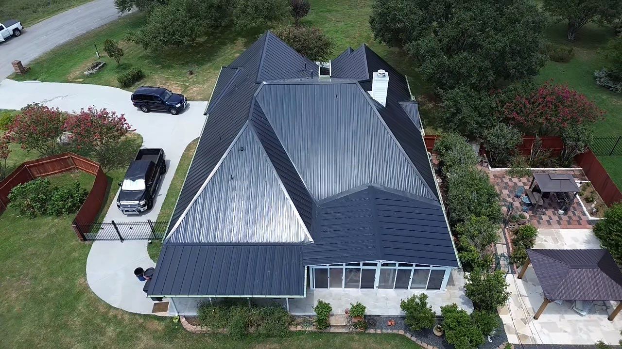 Matte Black - L&A Metals Class 4 UL 2218 Standing Seam Metal by RoofsOnly.com