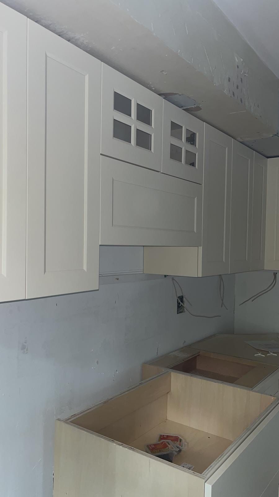 Kitchen Remodel using Cabinets by Home Concepts Construction