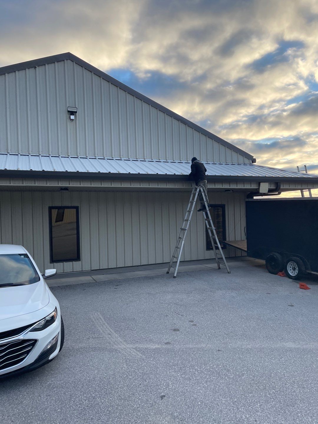 Commercial Metal Roof Project by Mosaic Roofing Company