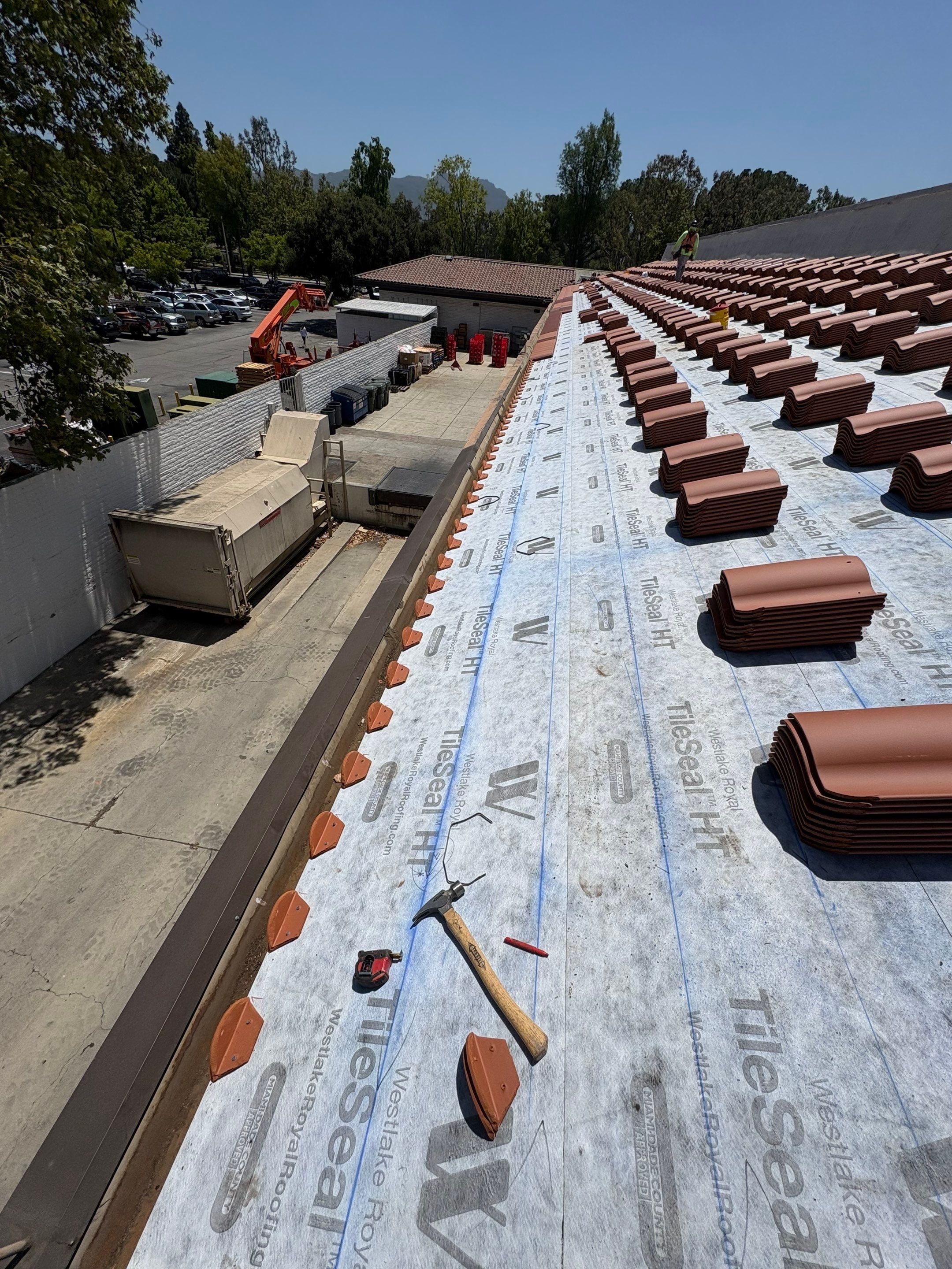 Regency Westlake Shopping Center  by Sanchez Single Ply Roofing