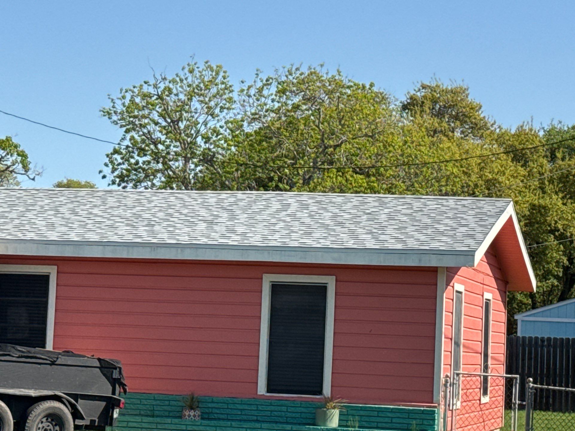 Perfectly Pink in Rockport Texas by Bayfront Roofing and Construction