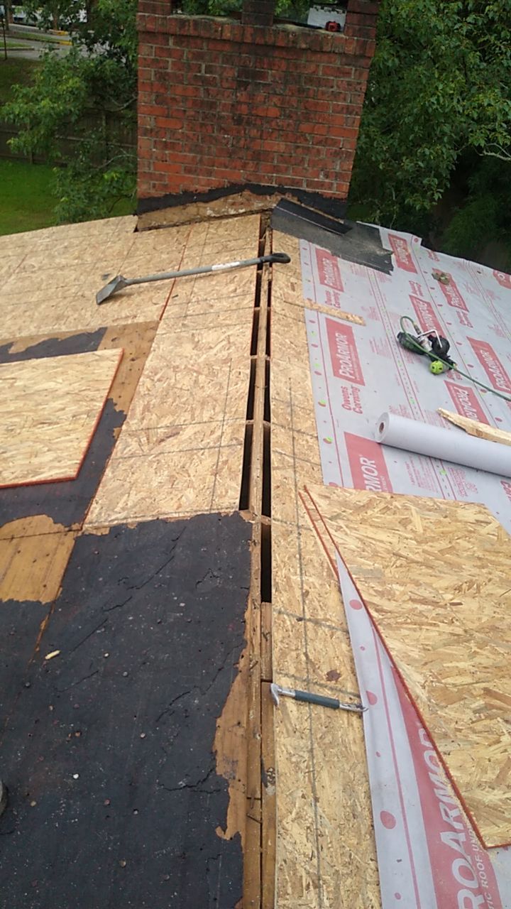 Residential Roofing Installation using Roof Replacement by American Roofing & Construction LLC