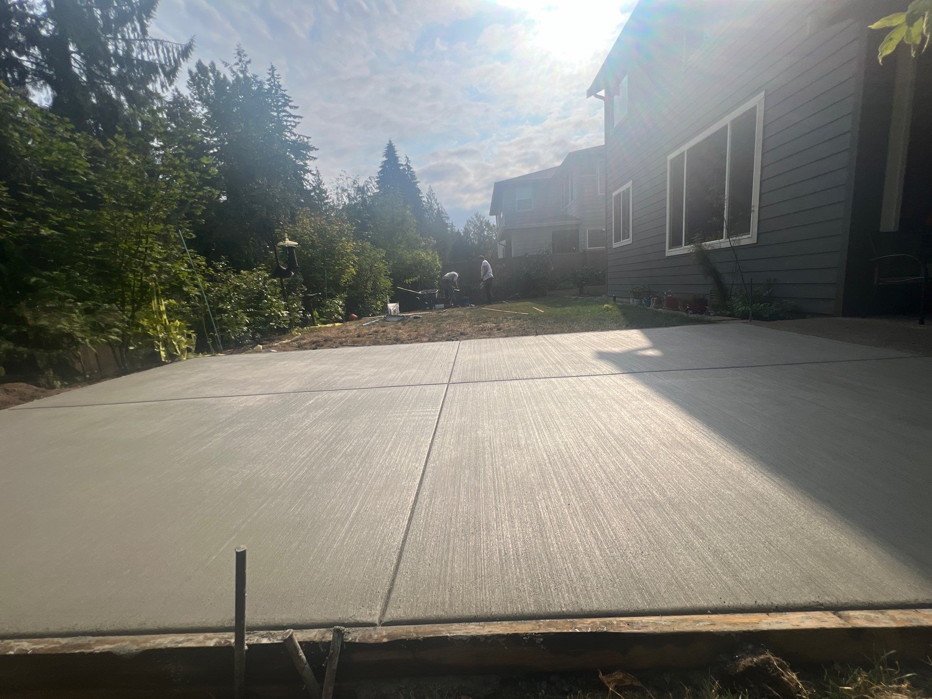 Wayne | Concrete Patio by Jireh Asphalt & Concrete Inc 