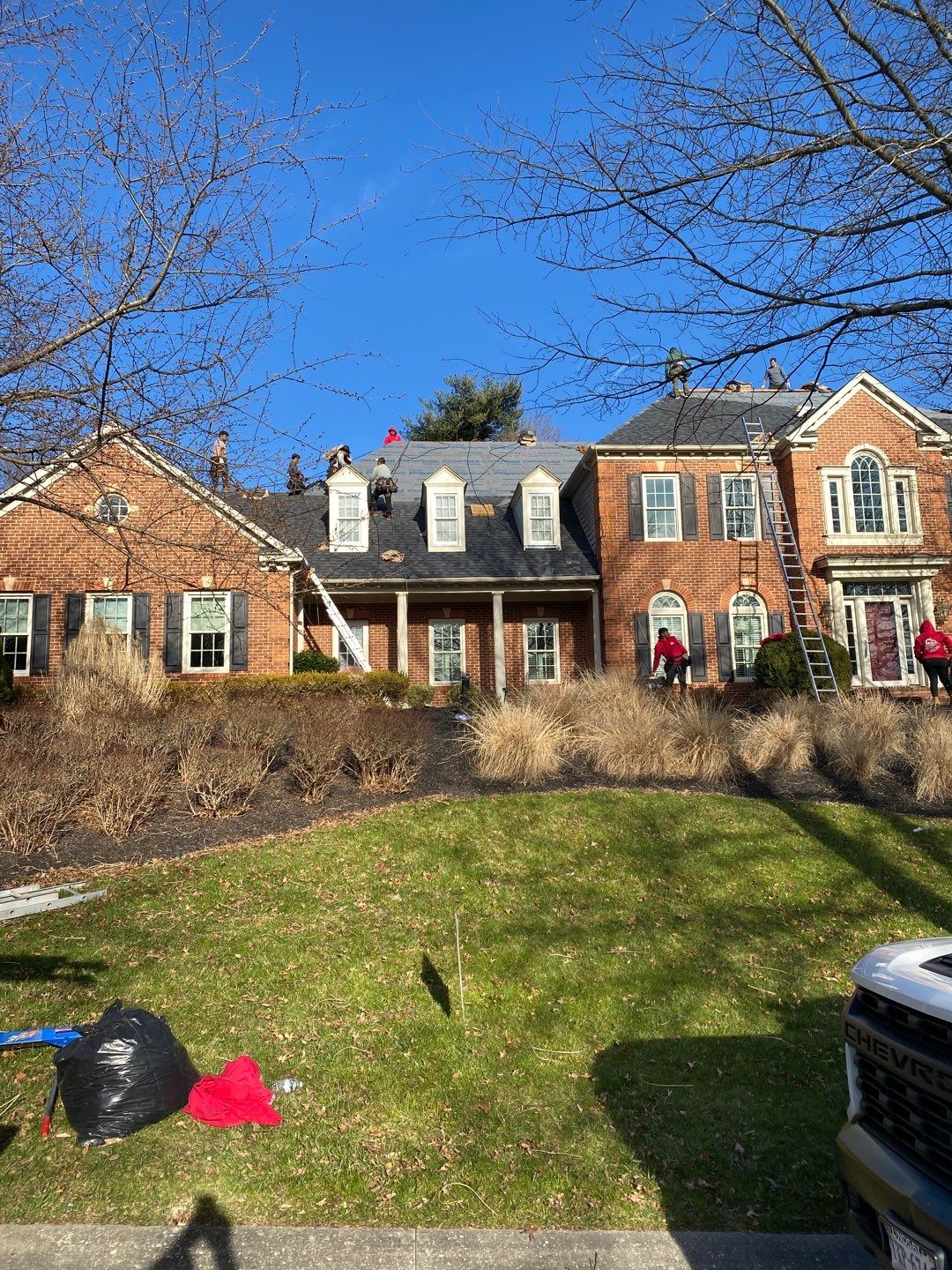 New Roof Installation & New Gutters and downspouts  by Alpha Design Services
