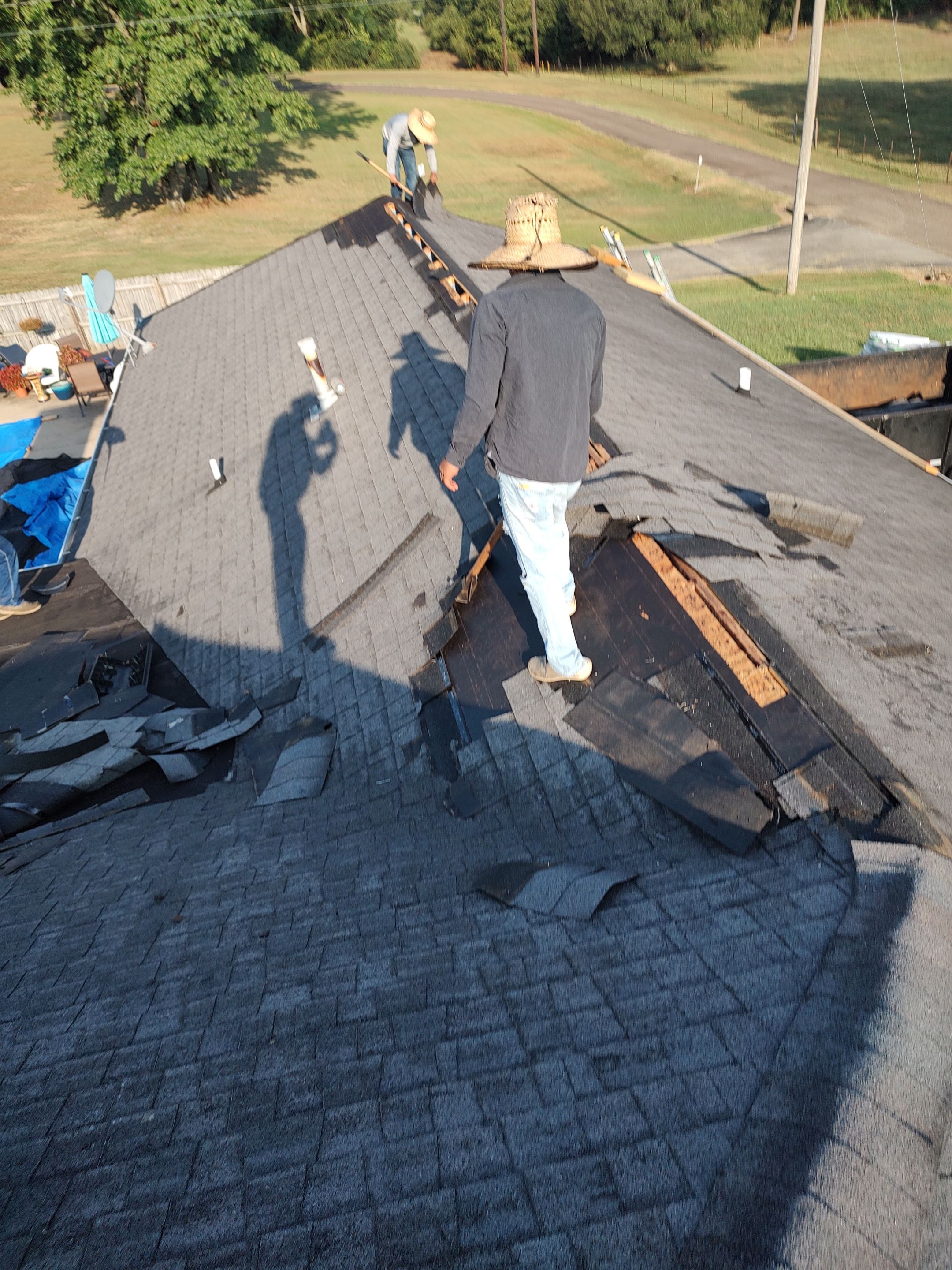 Residential Roofing Repair using Malarkey Vista: Midnight Black by Hostetler Roofing