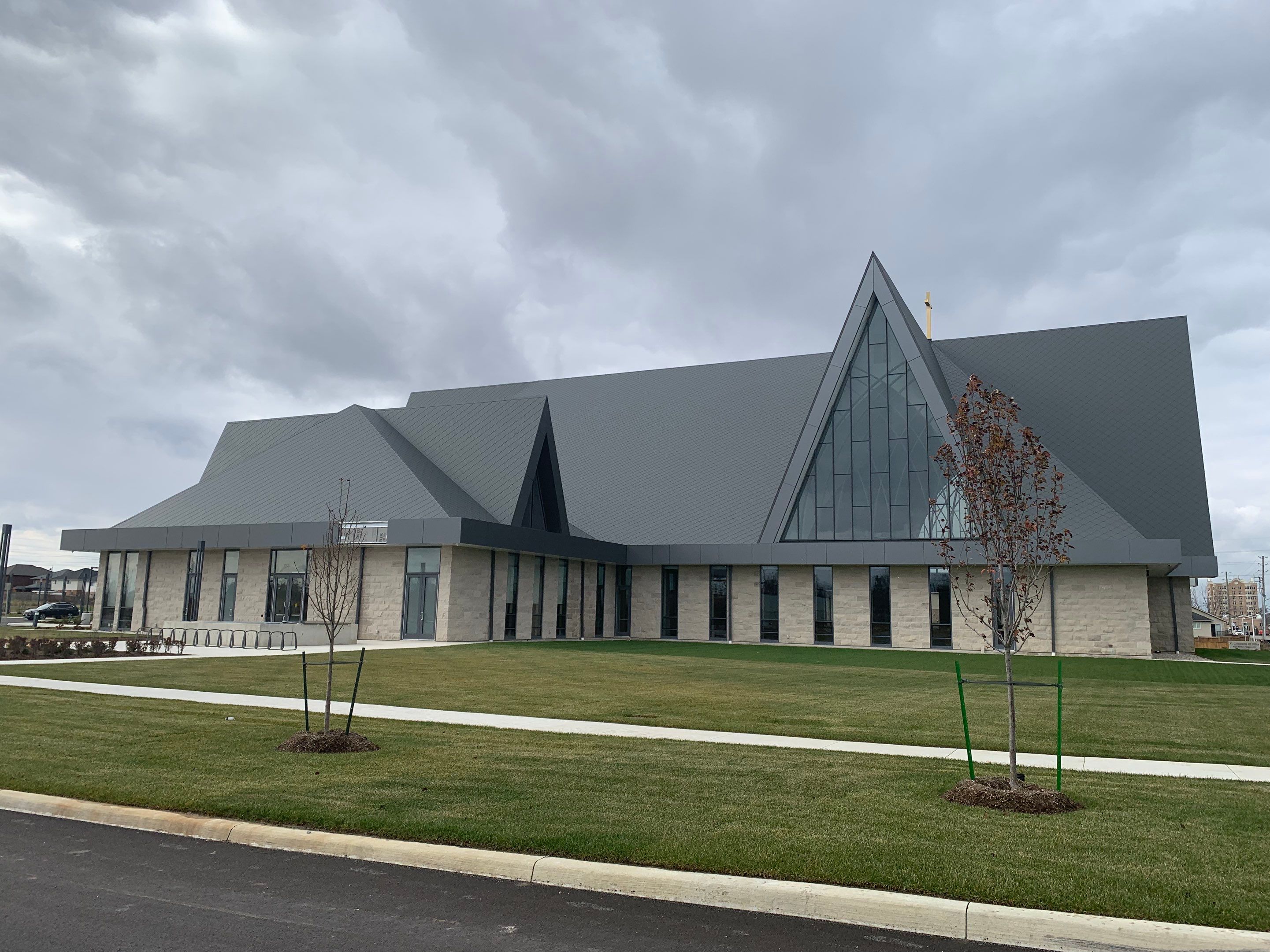 Commercial Roofing Installation using Diamond Tile Metal Shingles , Tpo Flat Roof by Jay Carter Roofing & Sheet Metal