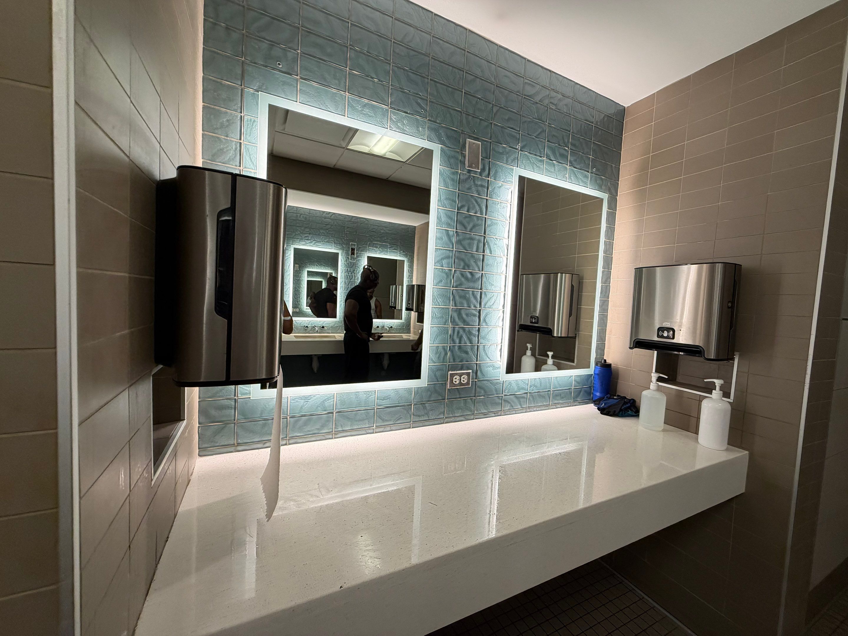 Woodbridge One Life - Men's and Women's mirrors and backsplash by Nova HomeWorks